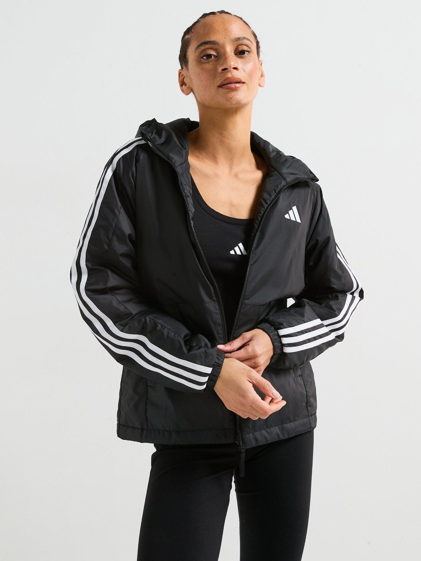 adidas-sportswear-womens-essentials-3-stripes-hooded-jacket-black