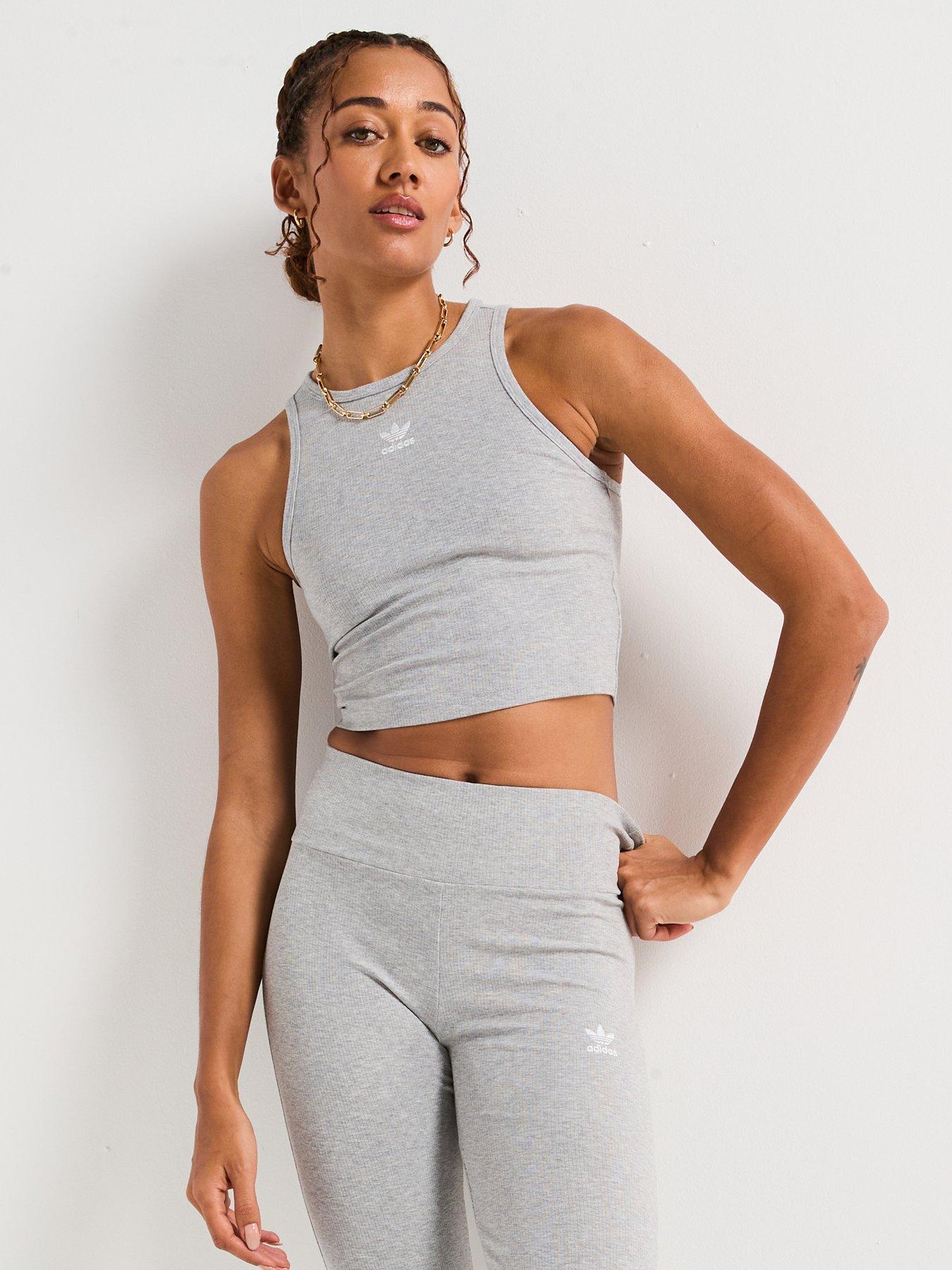 adidas-originals-womens-essentials-ribbed-tank-top-medium-grey-heather