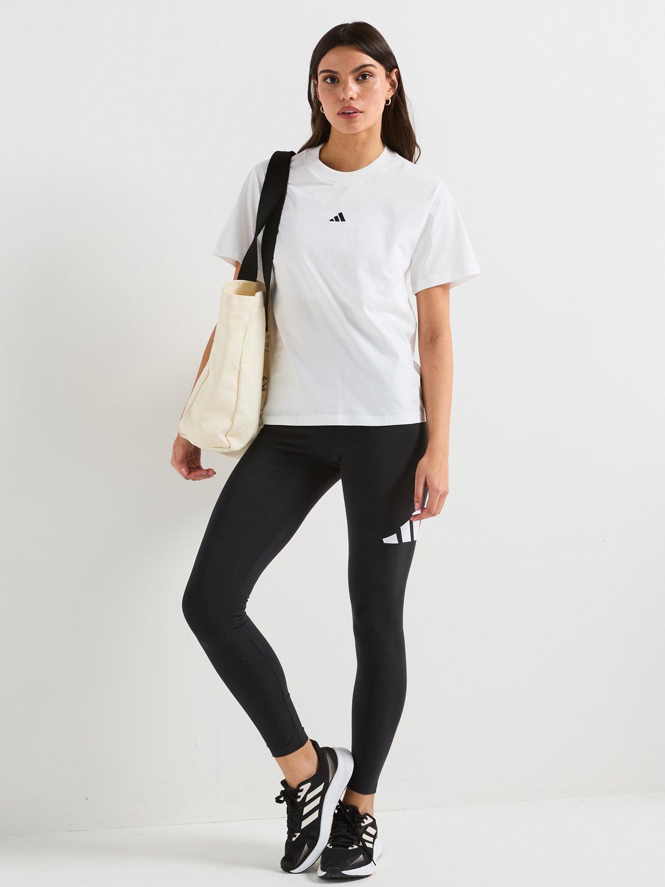  image of adidas-sportswear-womens-essentials-cotton-t-shirt-white