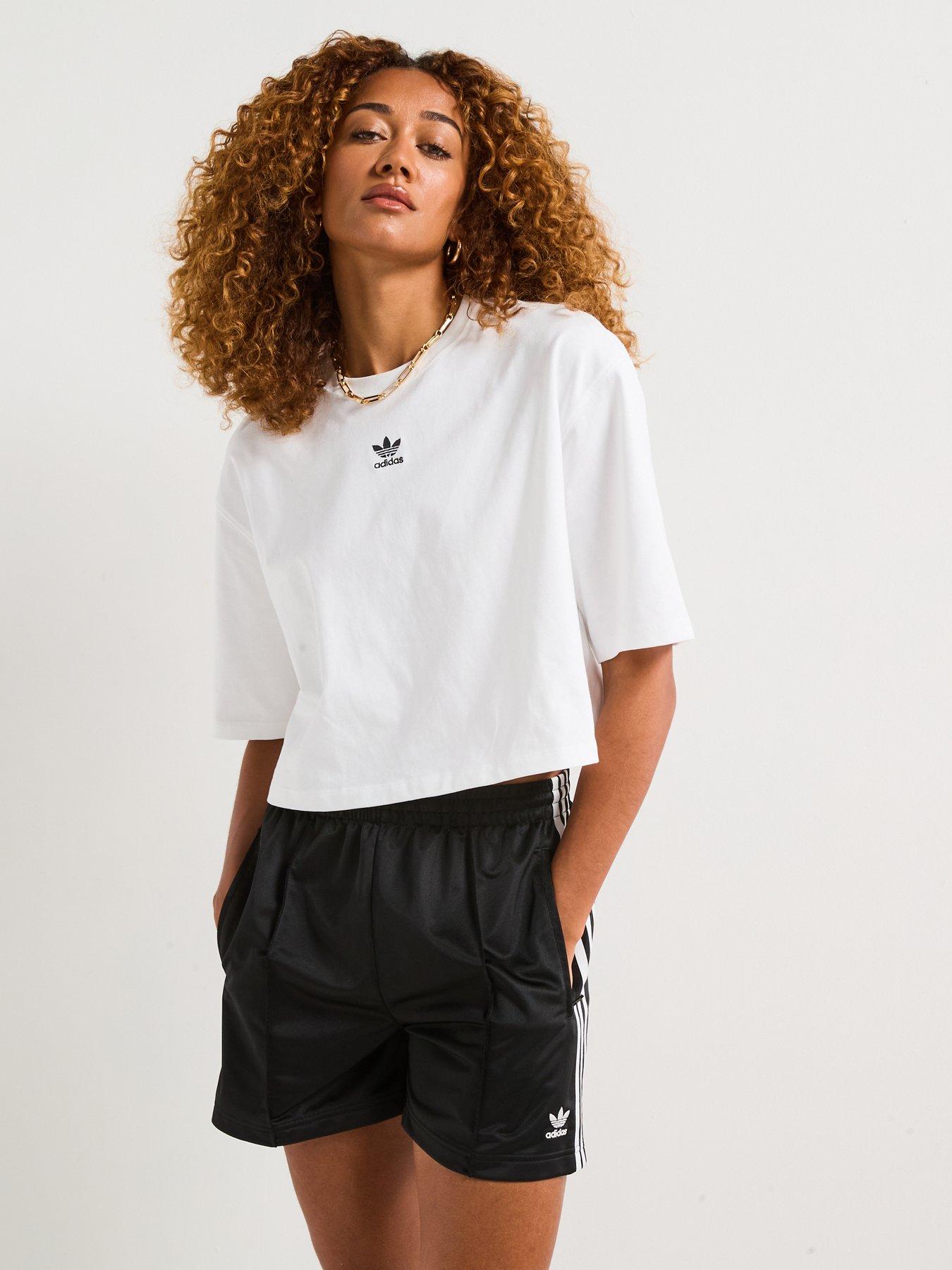  image of adidas-originals-womens-firebird-shorts-black