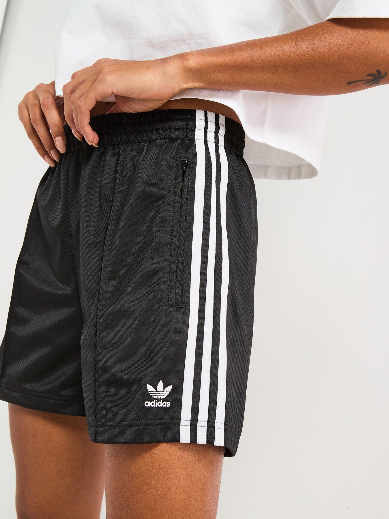  image of adidas-originals-womens-firebird-shorts-black