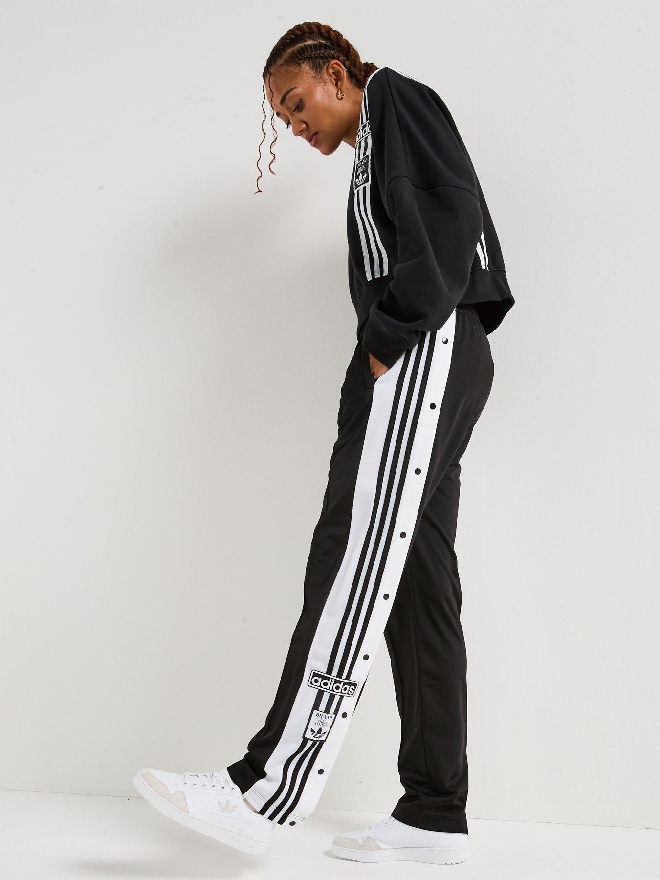  image of adidas-originals-womens-adibreak-tracksuit-bottoms-black