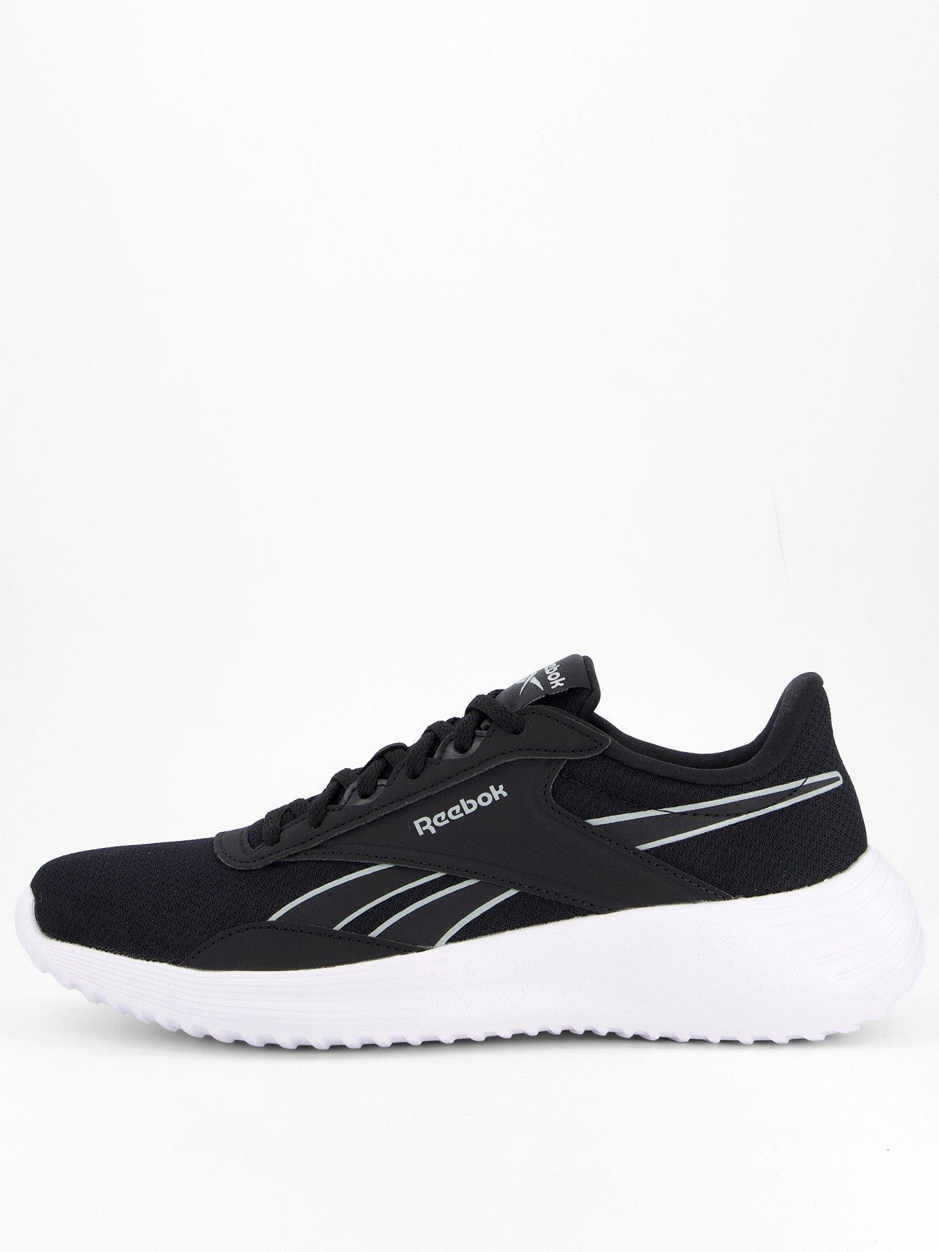 undefined Mens Lite 4 Running Shoe - Black/white