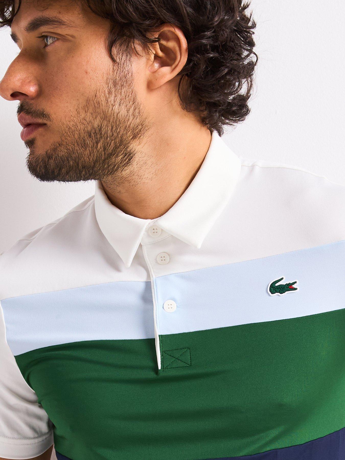  image of lacoste-regular-fit-ultra-dry-stretch-jersey-golf-polo-shirt-cream