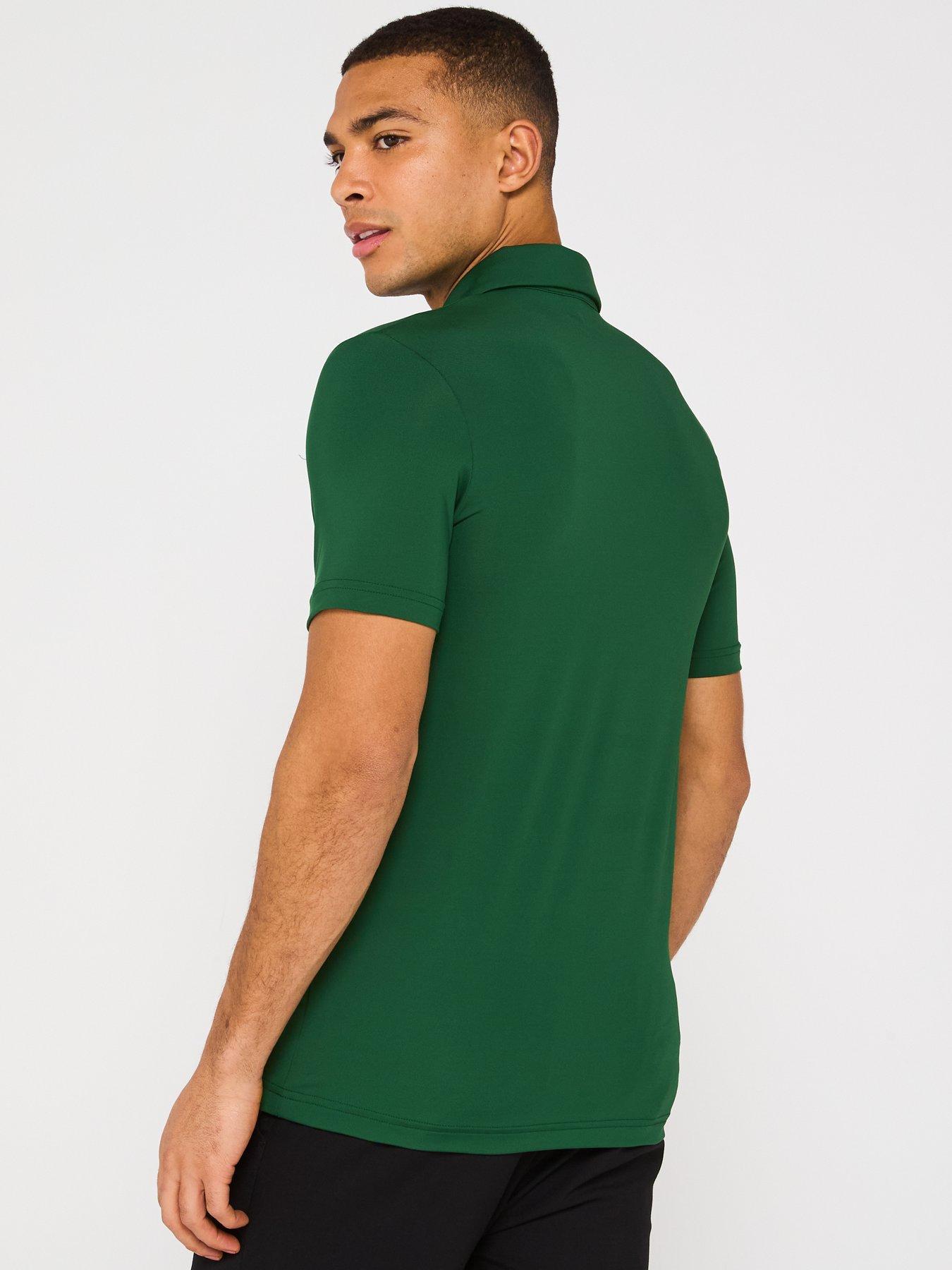  image of lacoste-regular-fit-ultra-dry-stretch-jersey-golf-polo-shirt-green