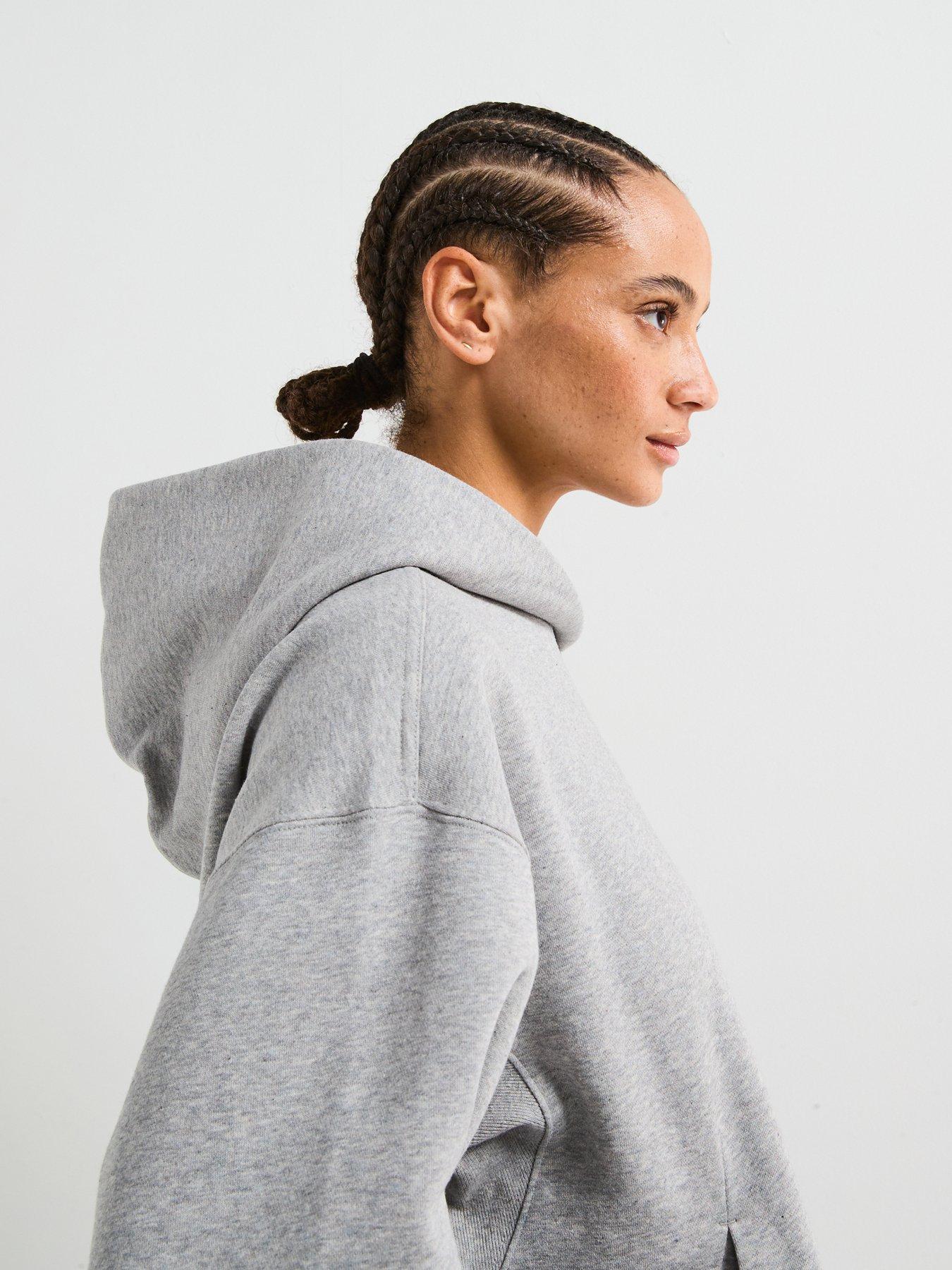  image of adidas-sportswear-womens-all-szn-fleece-hoodie-grey
