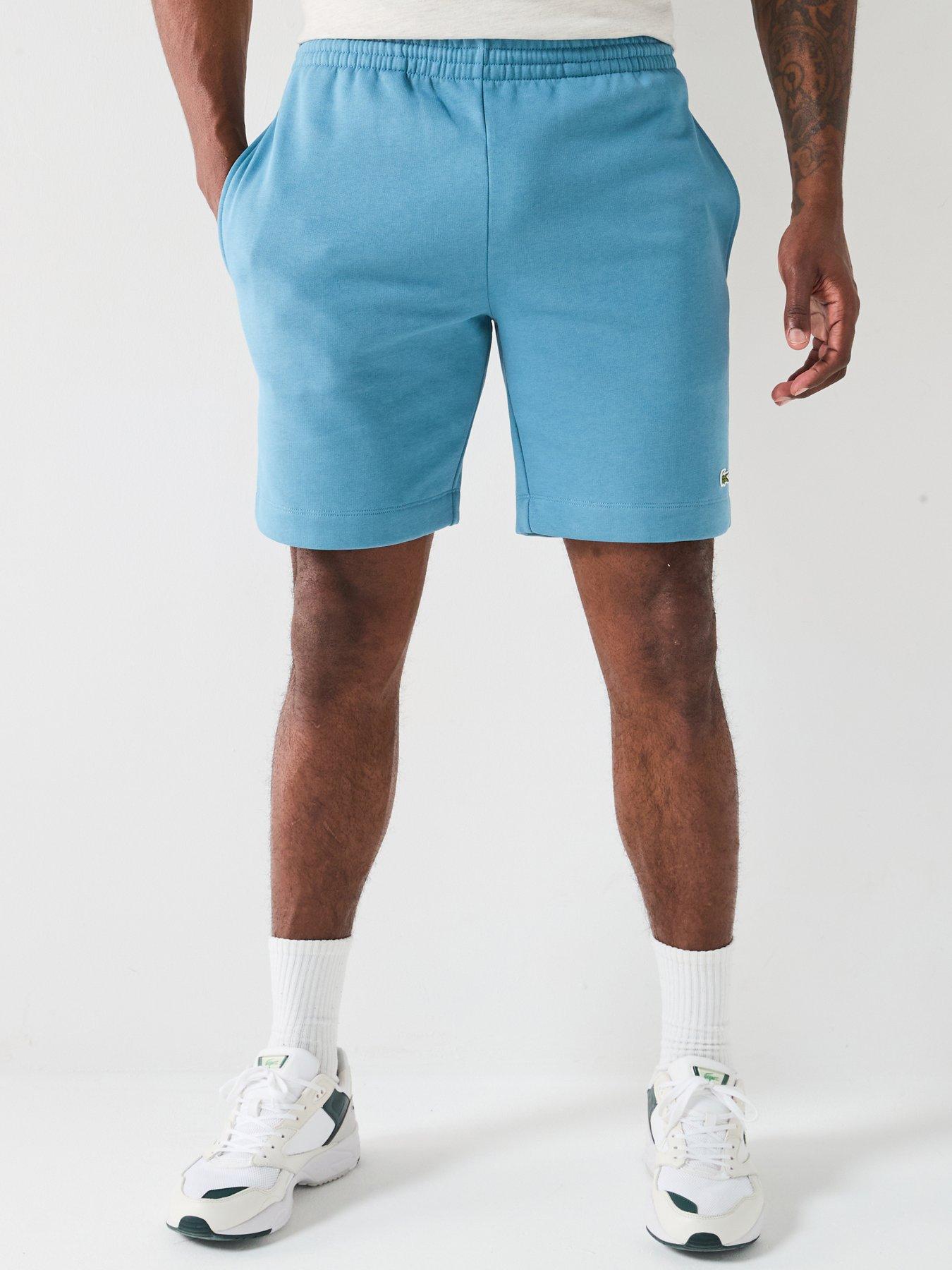 lacoste-regular-fit-sweat-shorts-blue