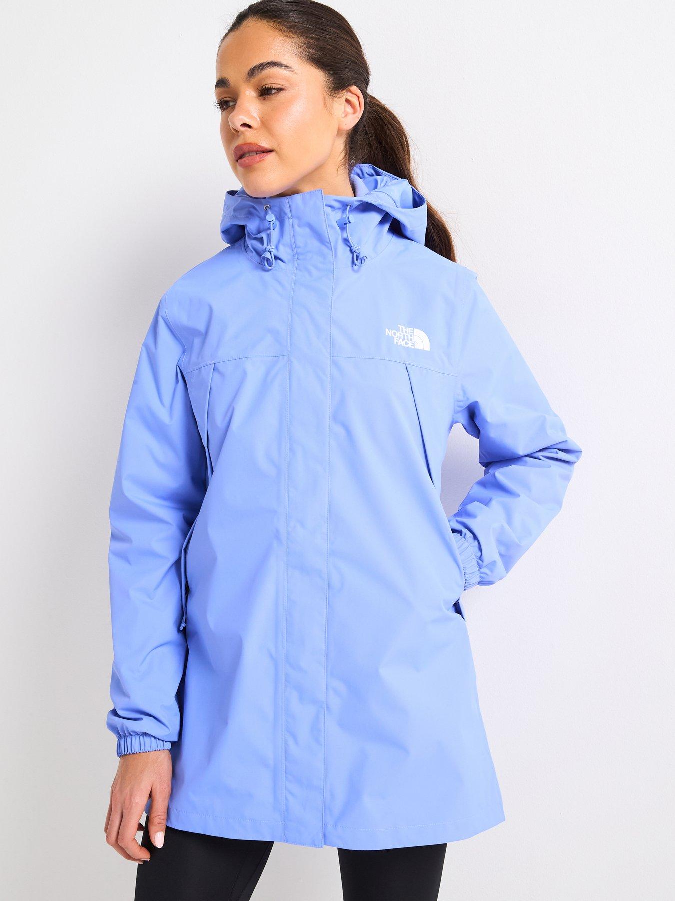 THE NORTH FACE Women's Antora Rain Parka Blue Littlewoods