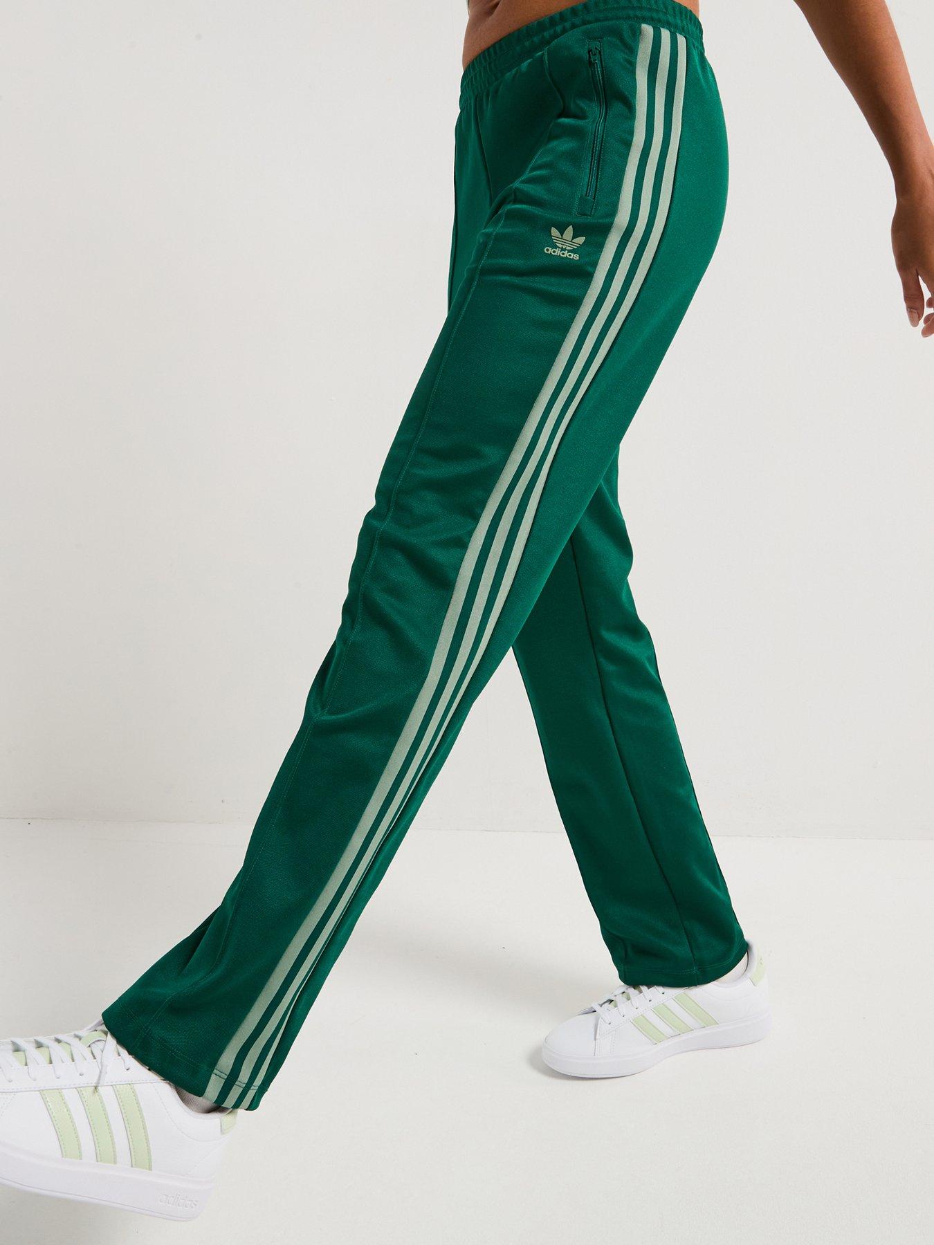  image of adidas-originals-womens-beckenbauer-track-pants-green