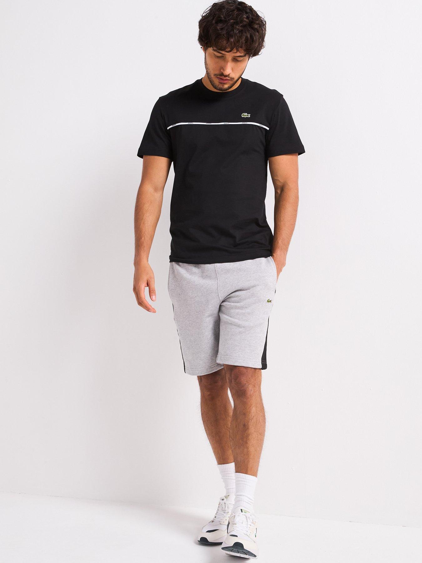  image of lacoste-regular-fit-trim-jersey-t-shirt-black
