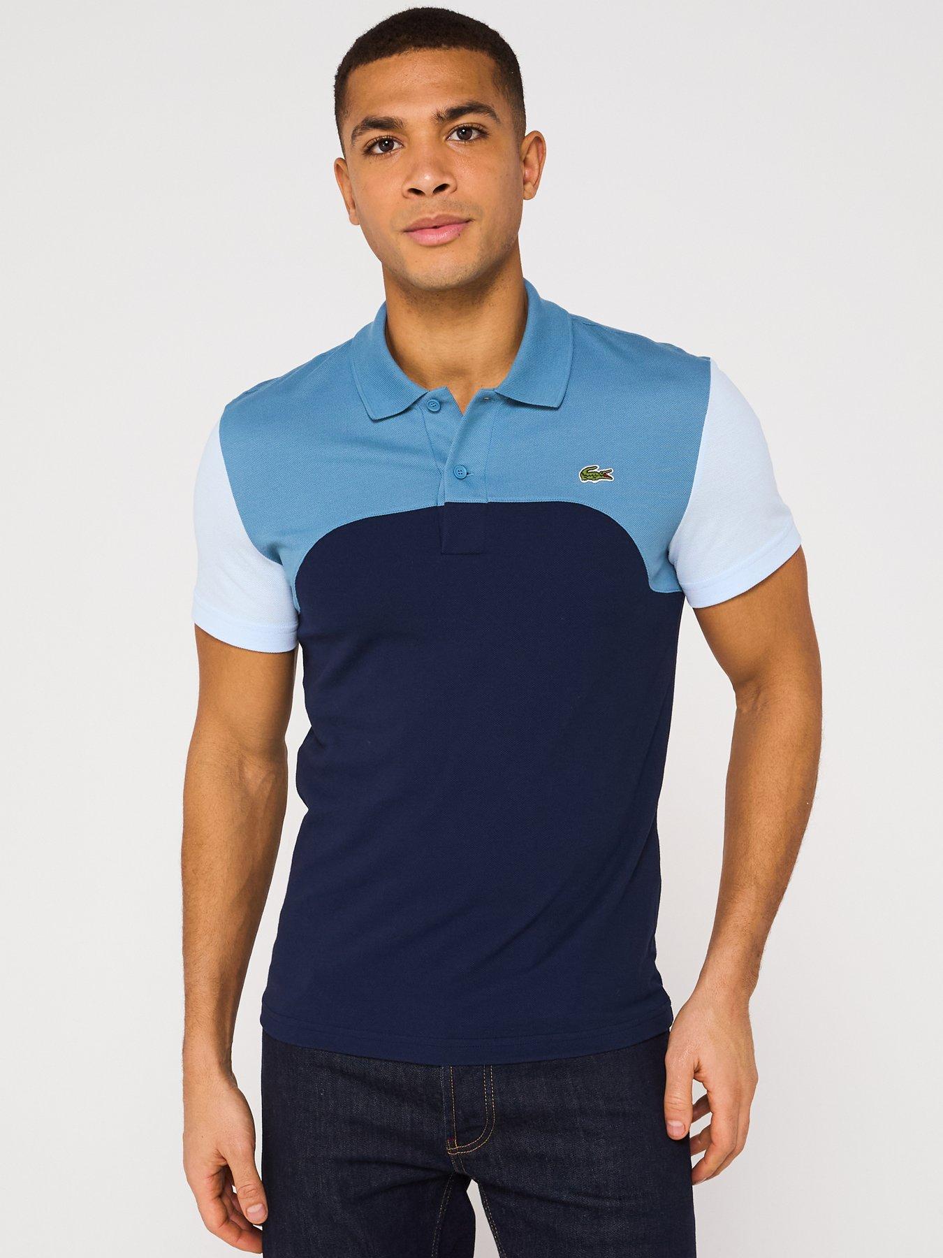 lacoste-regular-fit-l1212-colourblock-pique-polo-shirt-blue
