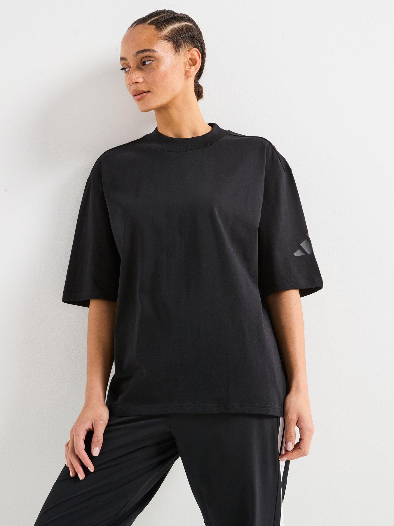 undefined Womens Essentials Boyfriend T-shirt - Black