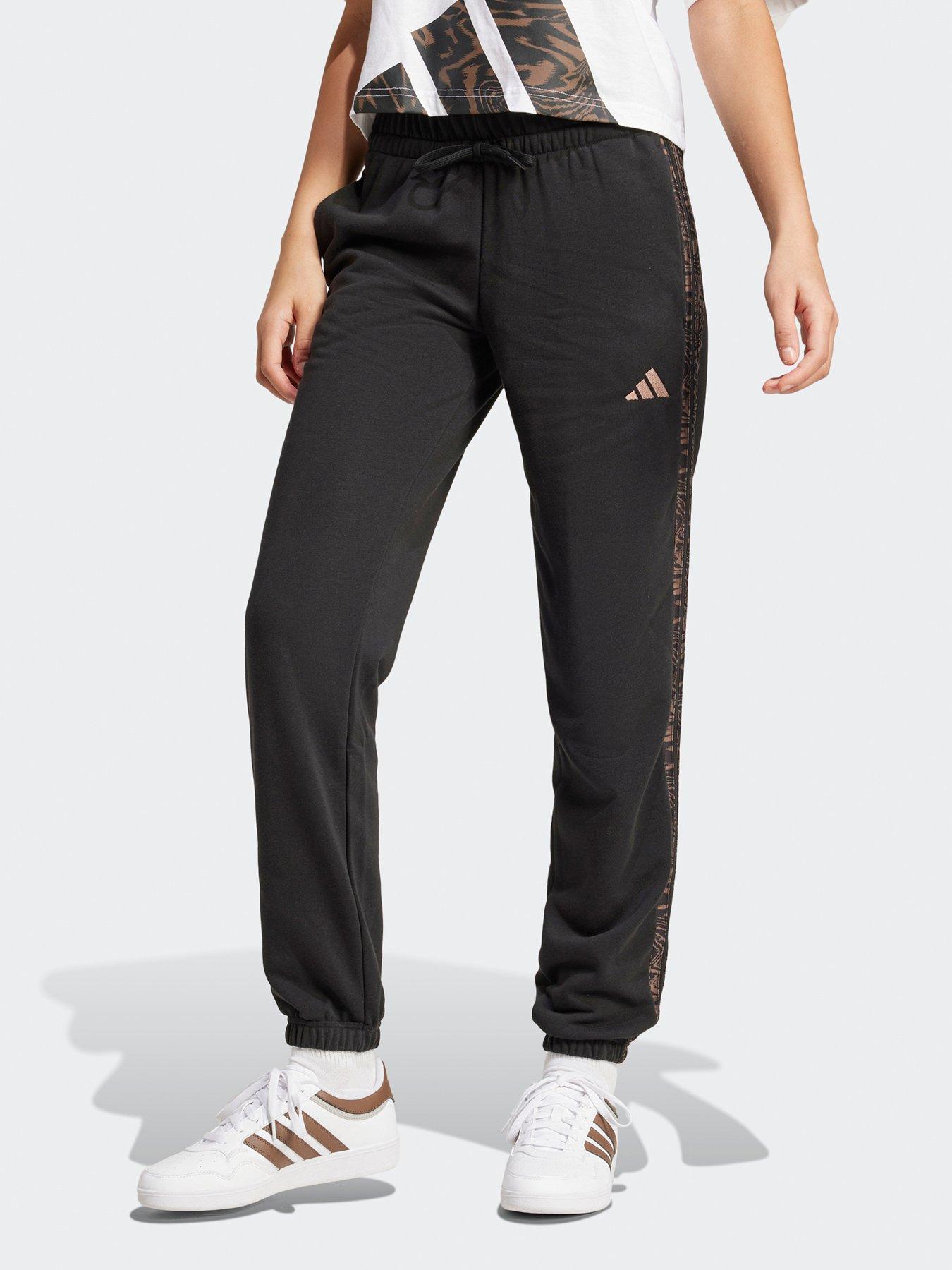 undefined Womens Essentials Seasonals Animal Joggers - Black