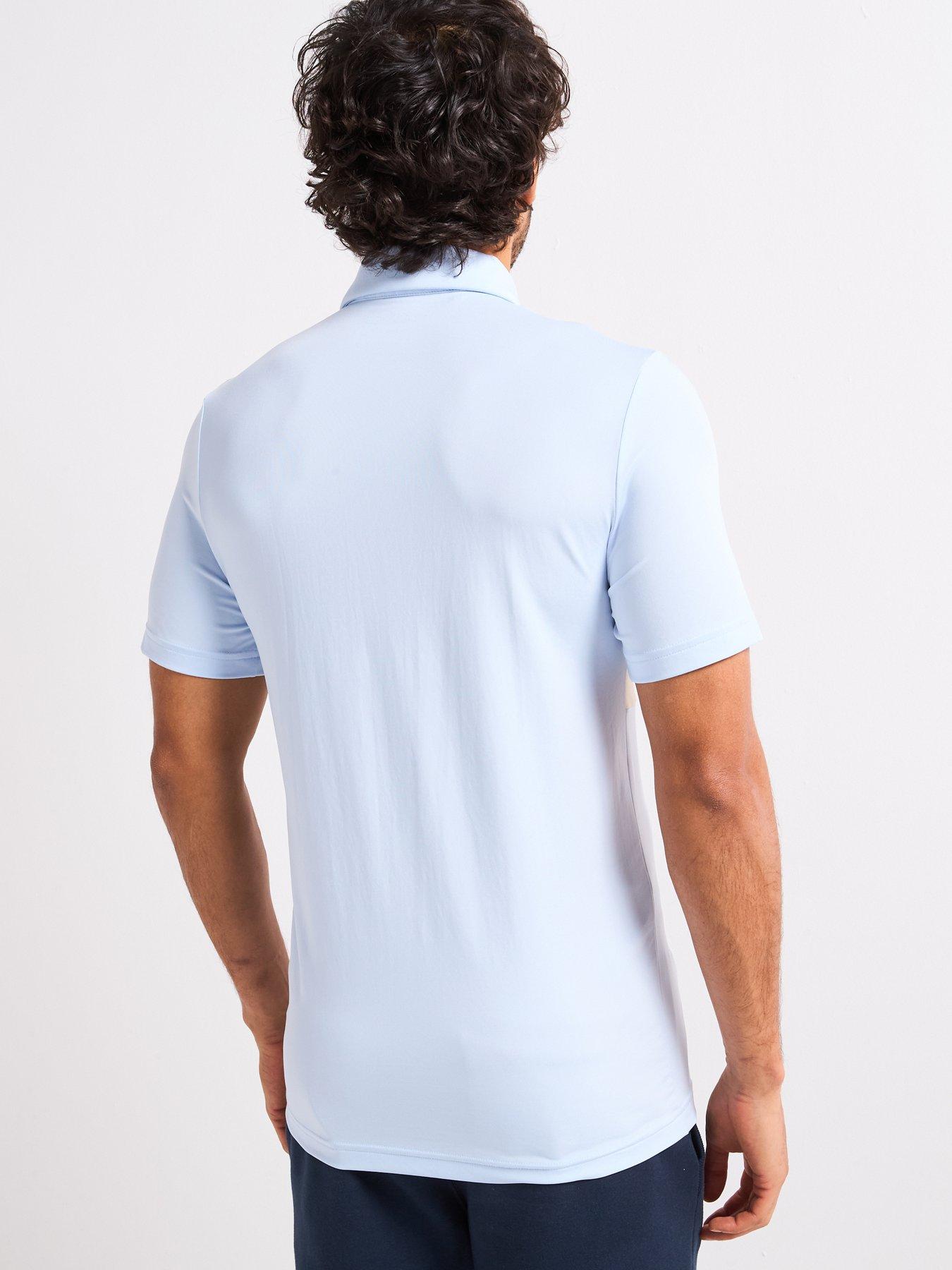  image of lacoste-regular-fit-ultra-dry-stretch-jersey-golf-polo-shirt-light-blue