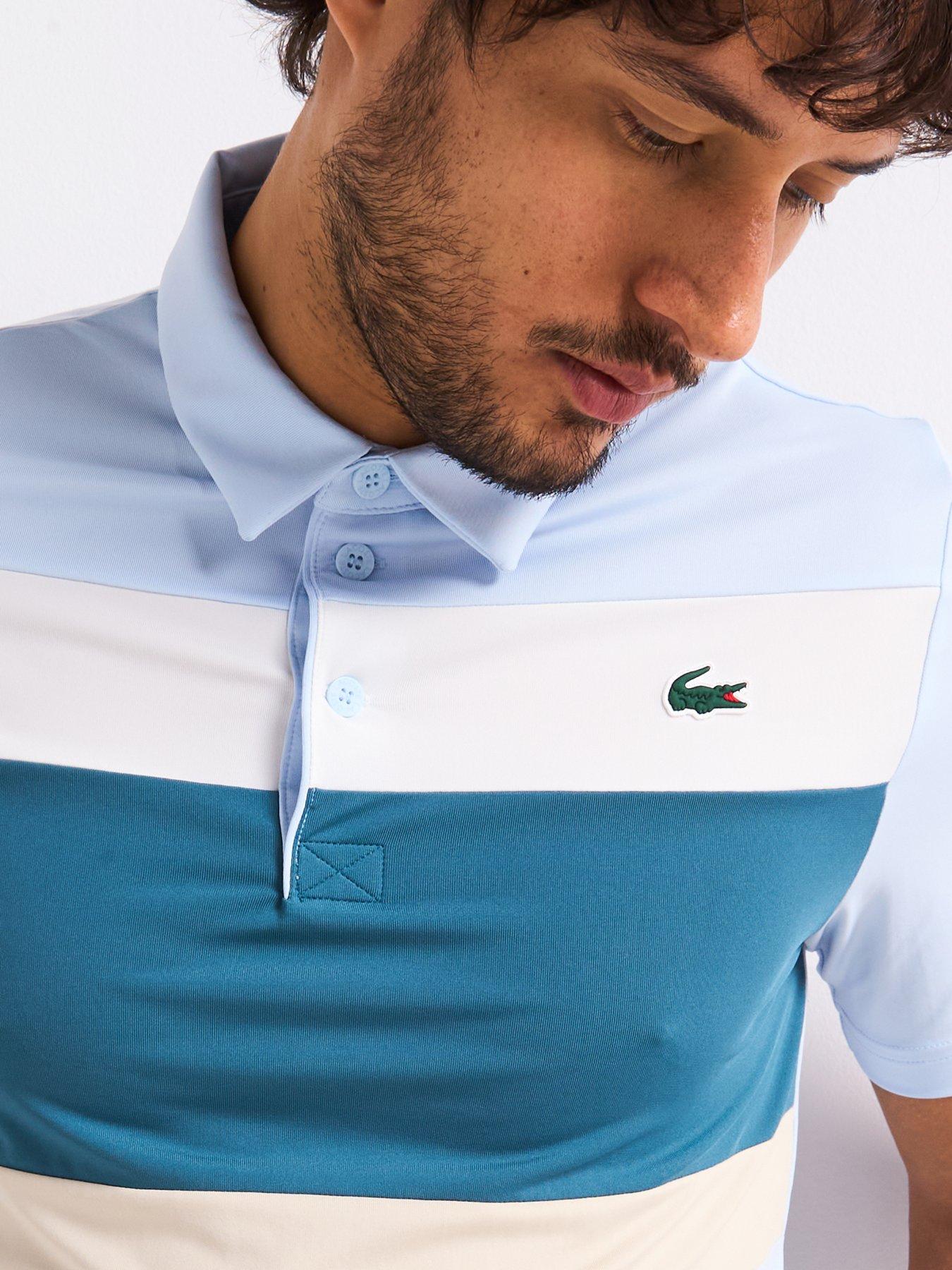  image of lacoste-regular-fit-ultra-dry-stretch-jersey-golf-polo-shirt-light-blue