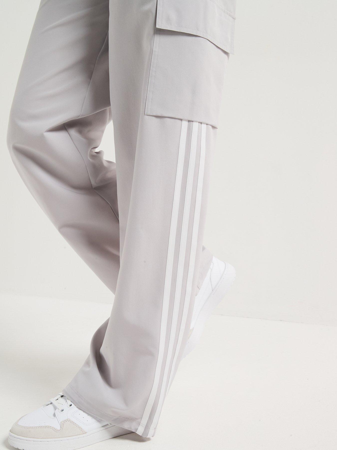 adidas Originals Women's 3-Stripes Cargo Tracksuit Bottoms Grey