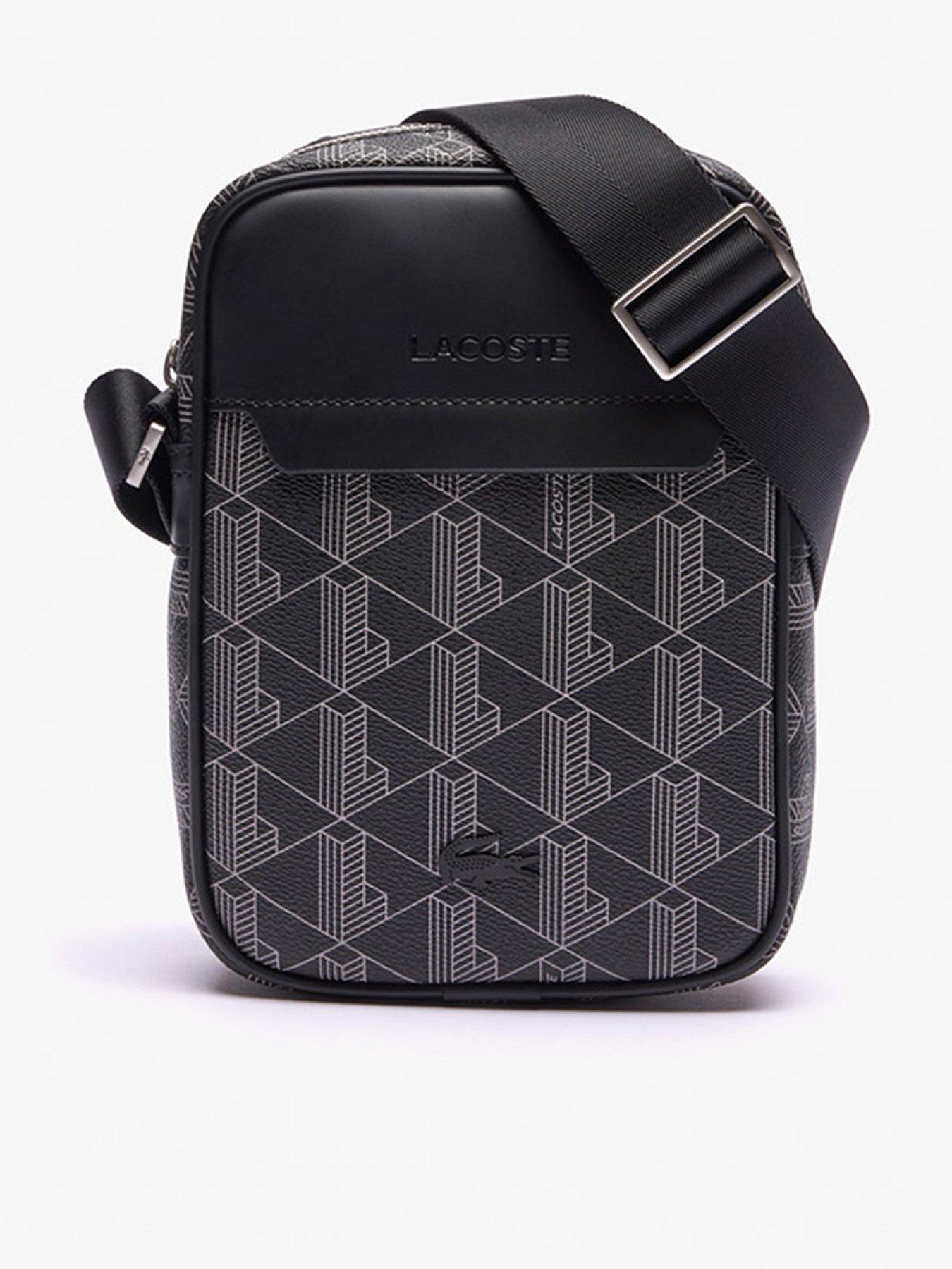  image of lacoste-blend-vertical-camera-bag-black