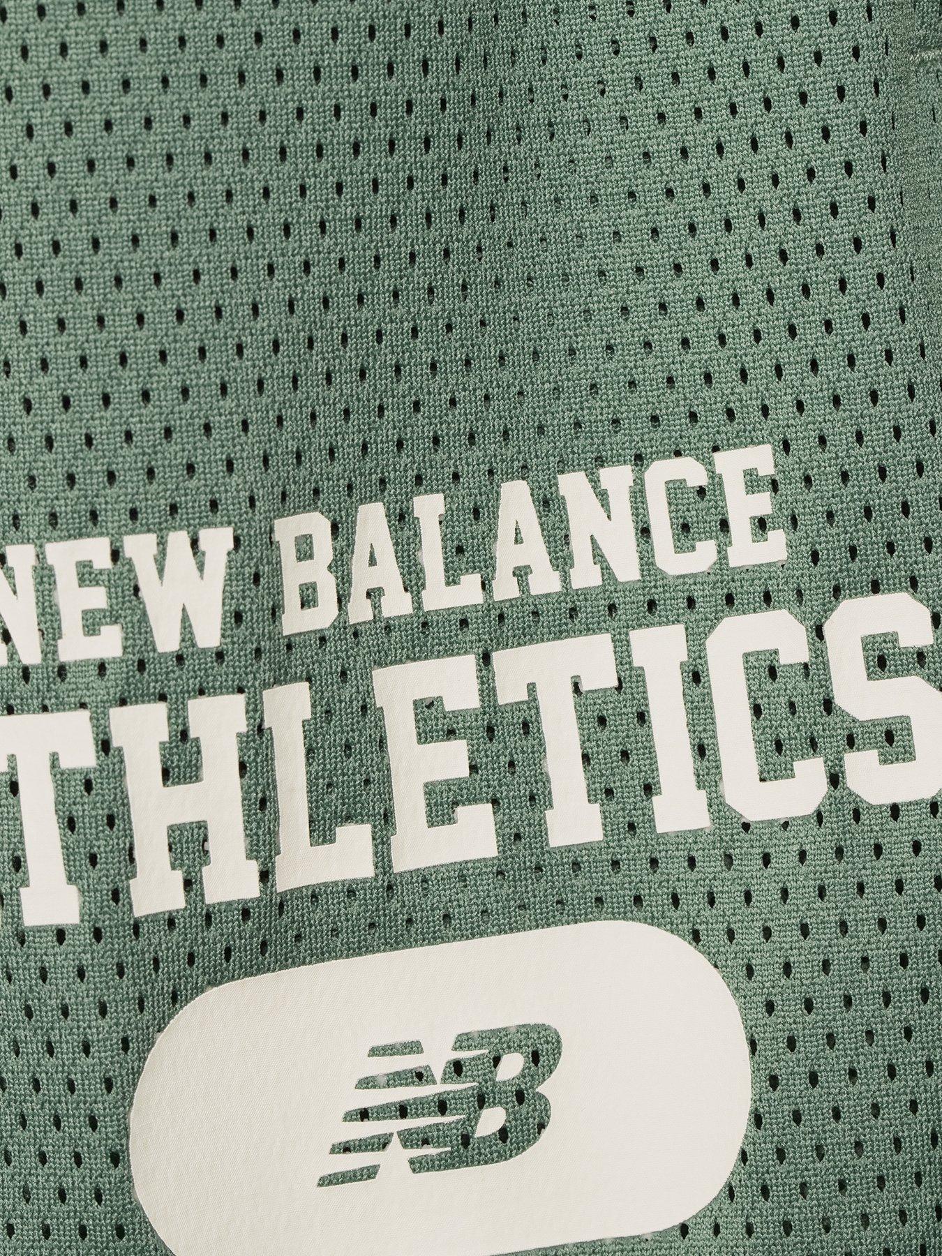 Image 4 of 5 of New Balance Men's Sport Essentials Mesh Graphic 5Inch Shorts - Darkjuni (Dkj)