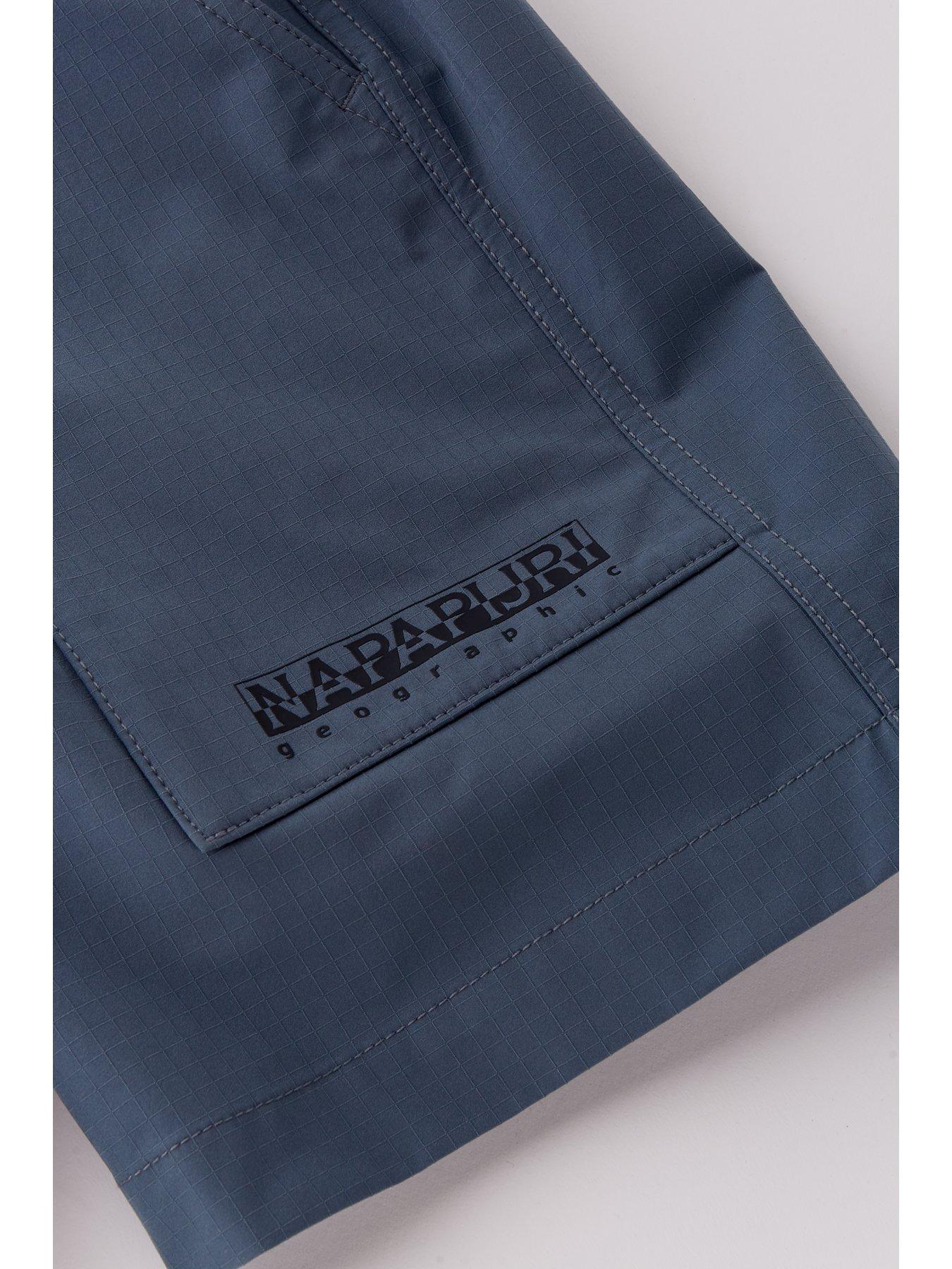 Image 3 of 4 of NAPAPIJRI Kids Marem Woven Shorts - Grey