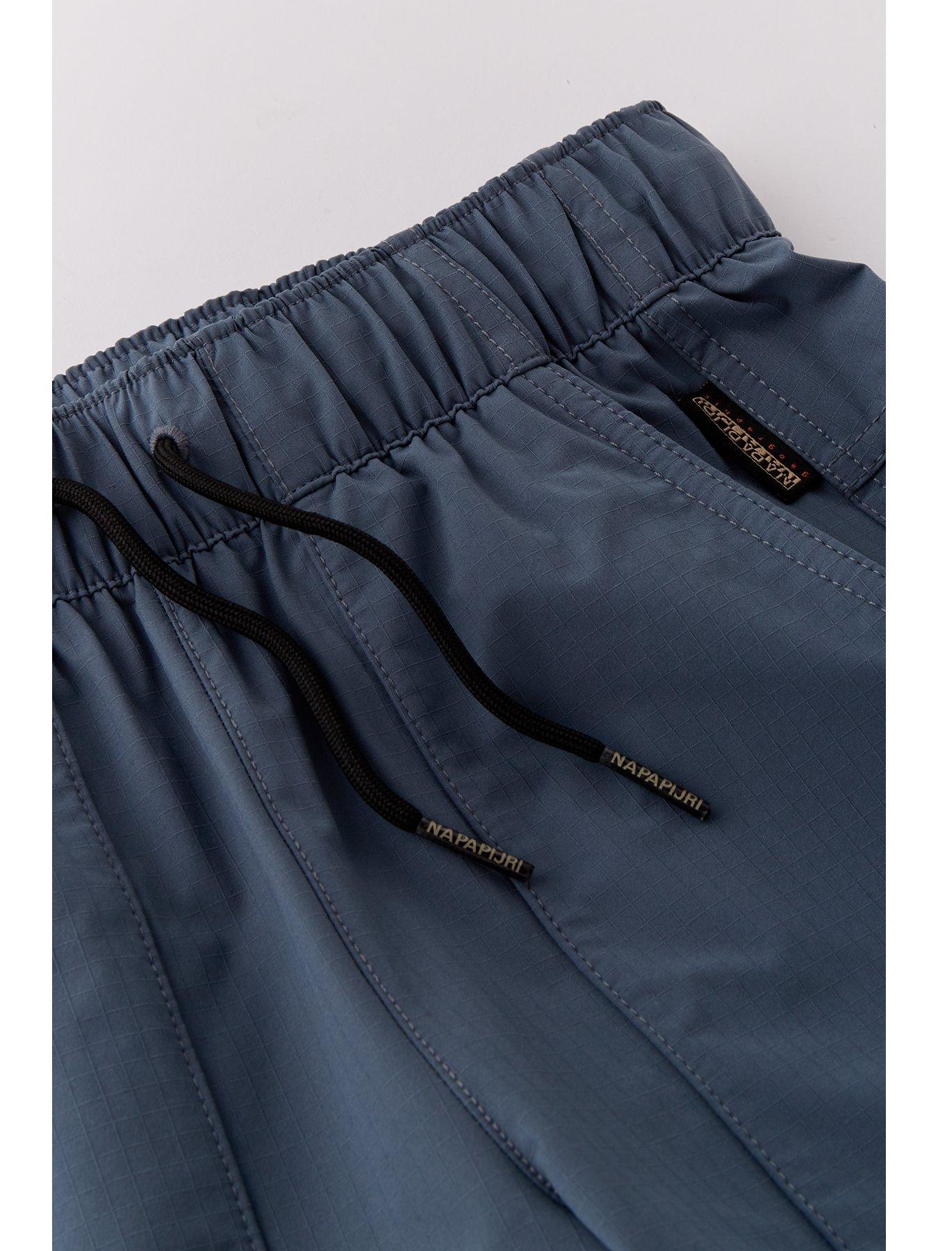 Image 4 of 4 of NAPAPIJRI Kids Marem Woven Shorts - Grey
