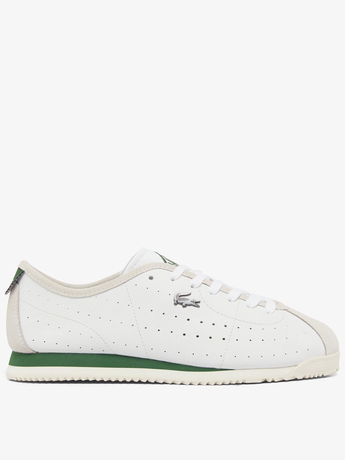  image of lacoste-club-low-runner-trainers--white