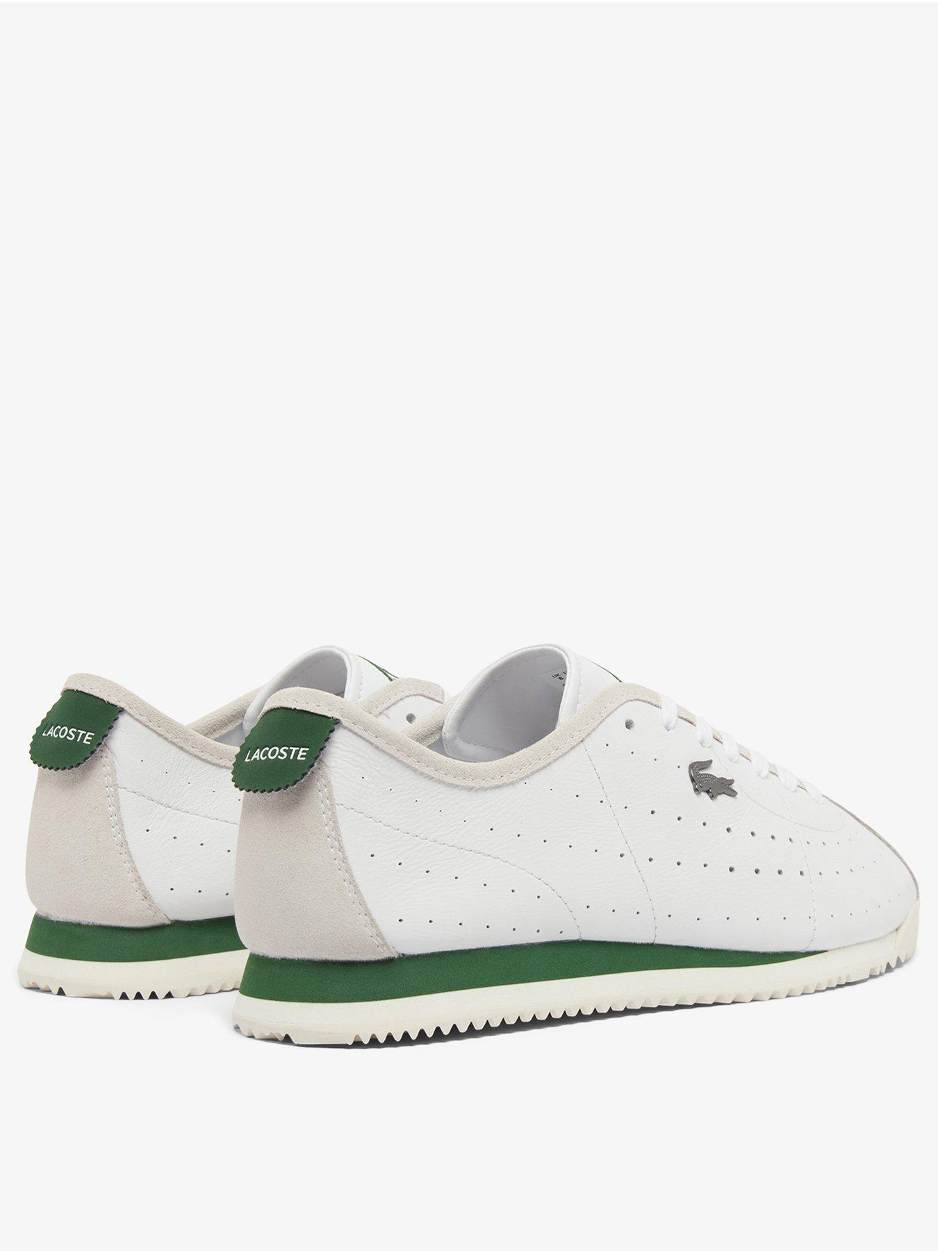  image of lacoste-club-low-runner-trainers--white