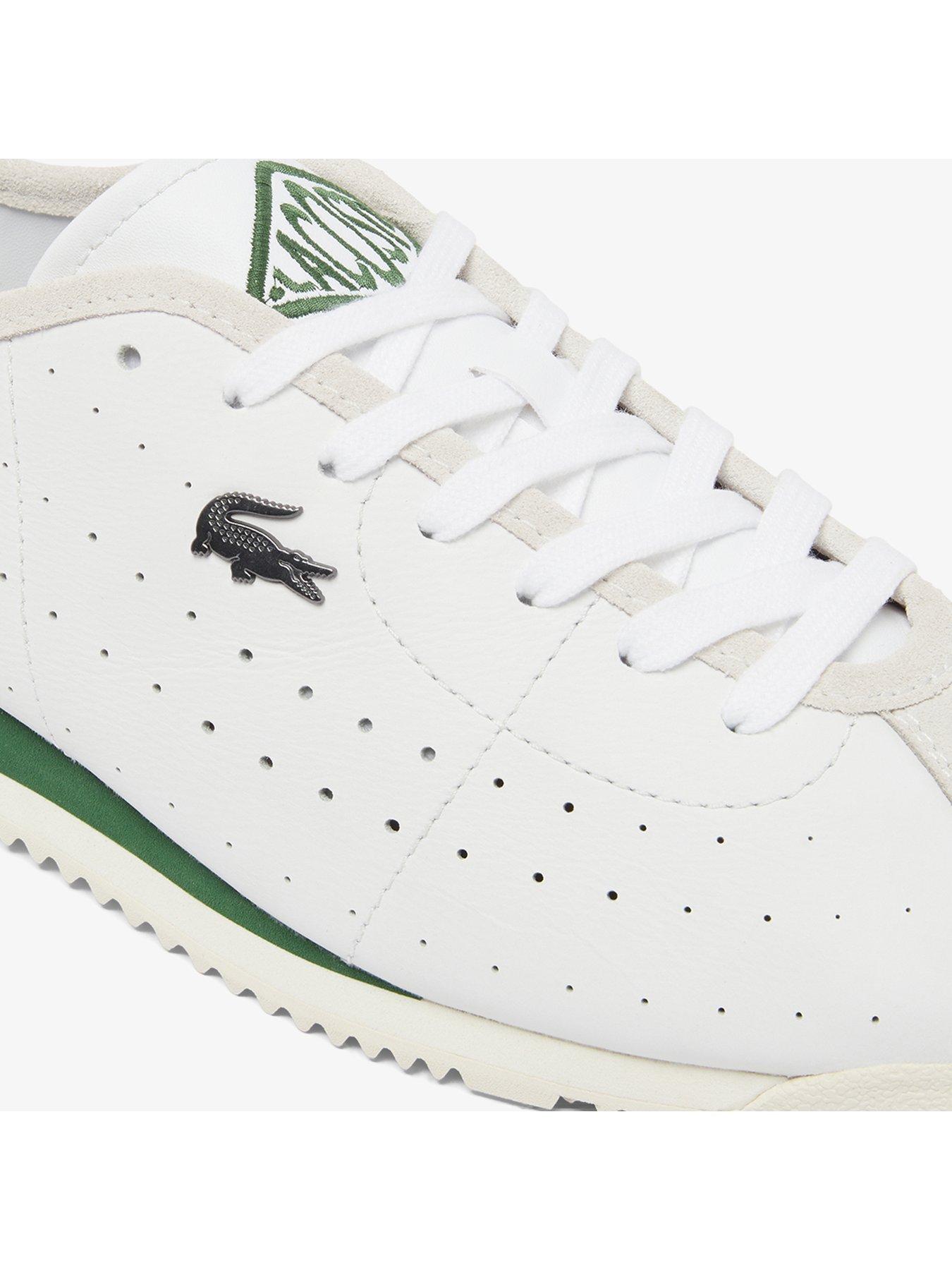  image of lacoste-club-low-runner-trainers--white