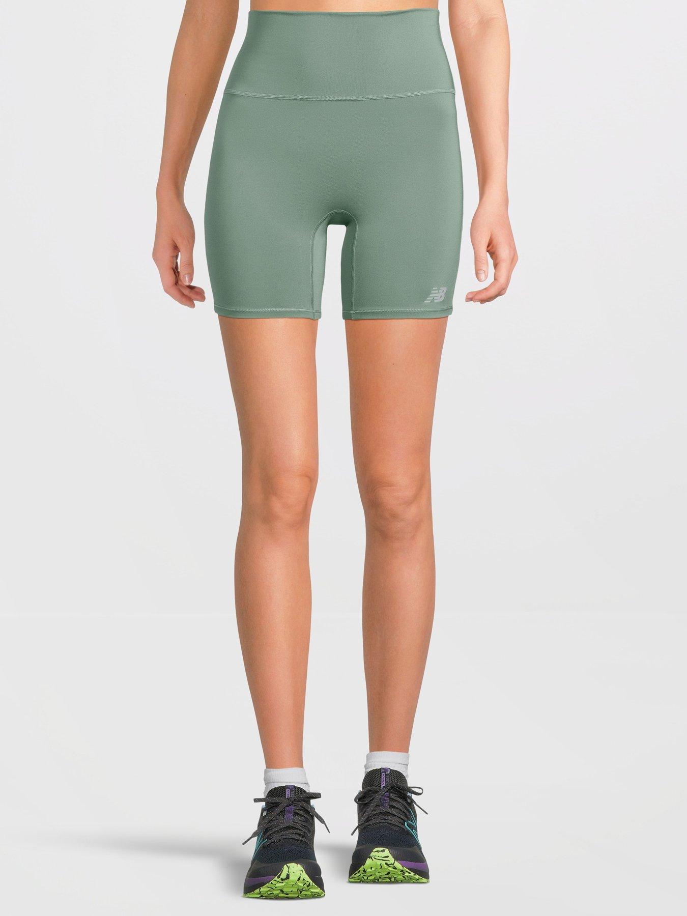 undefined Women's Linear Heritage Script High Rise Short - Khaki