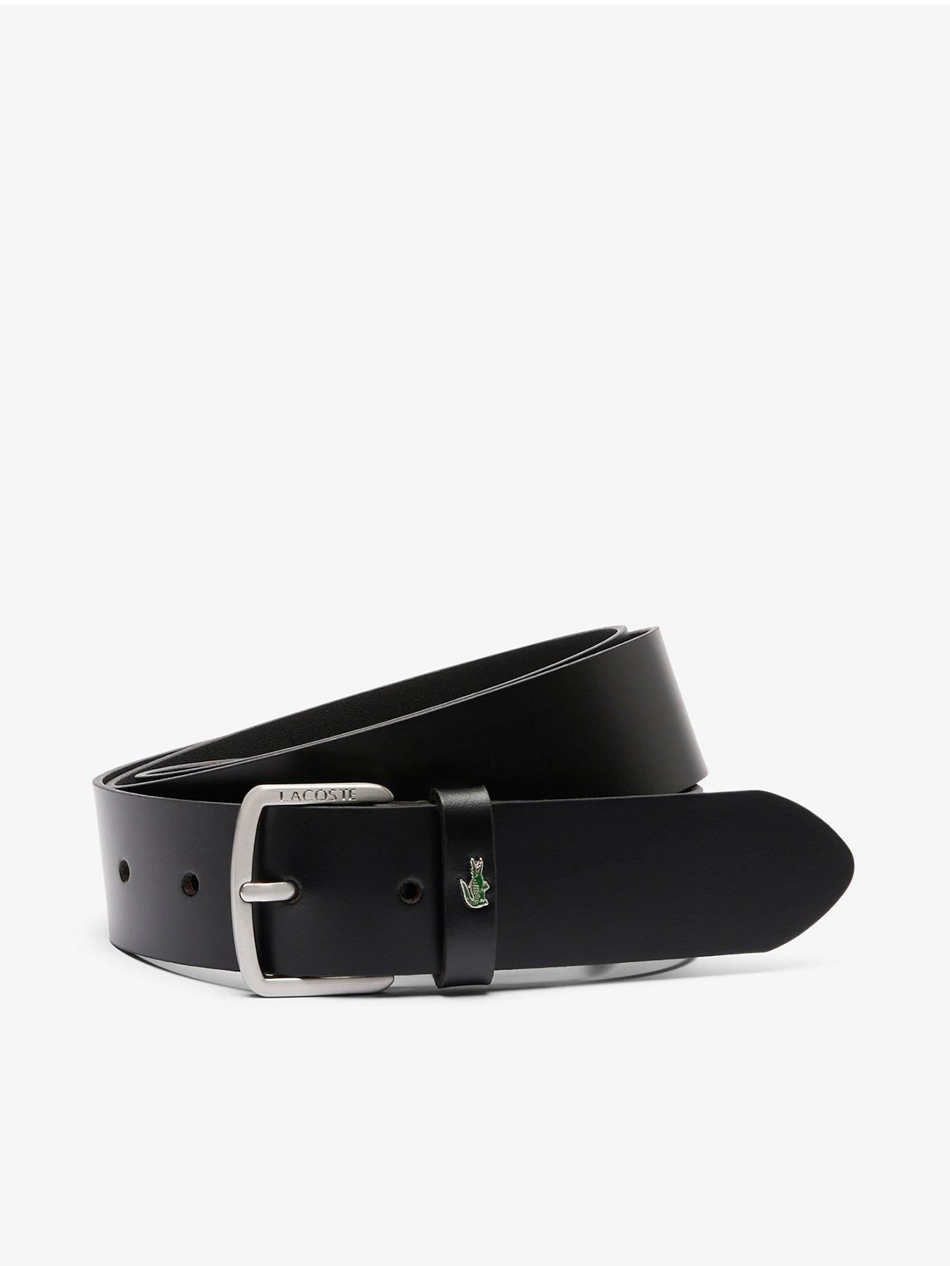 Lacoste Leather Belt - Black