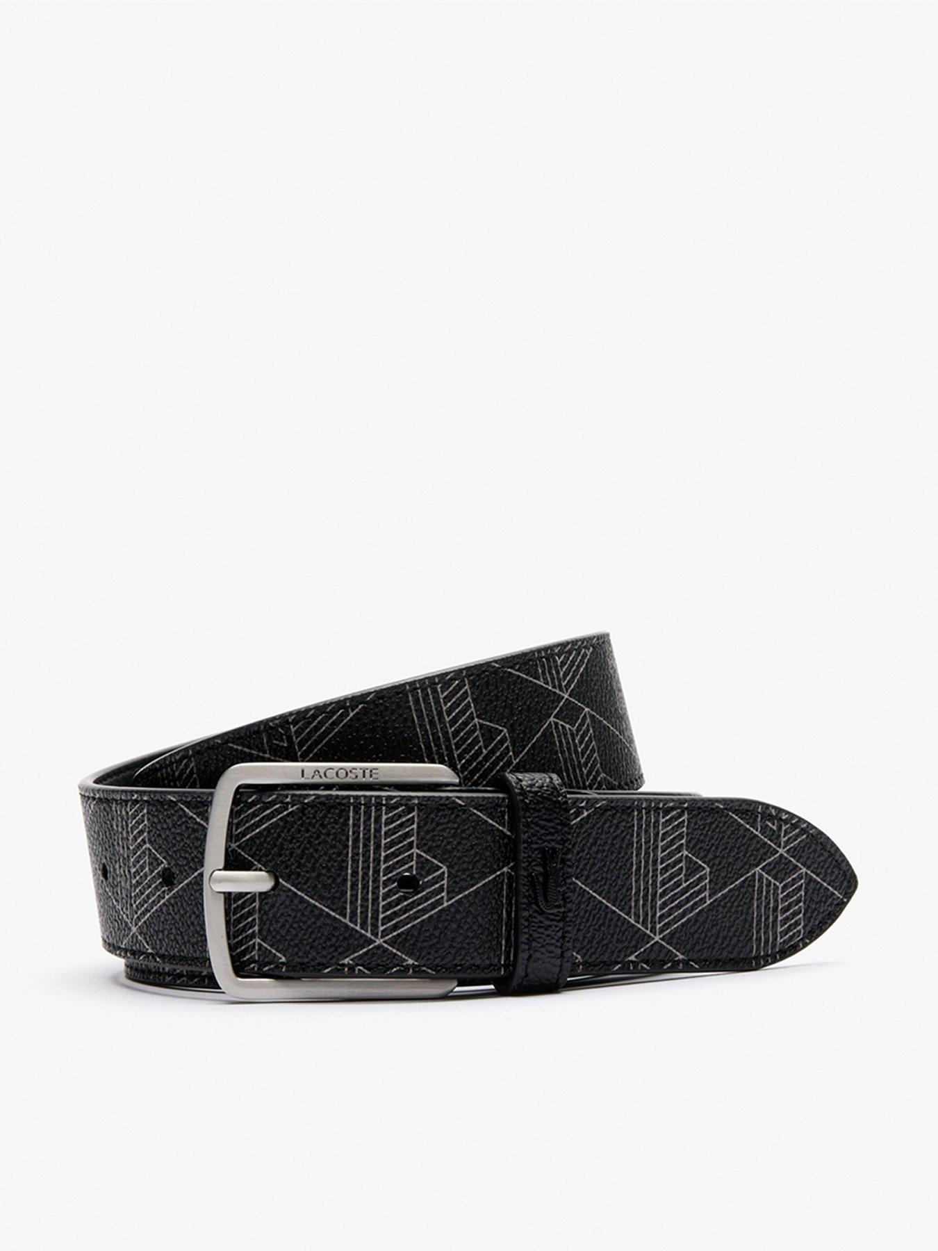 lacoste-coated-monogram-leather-belt--black