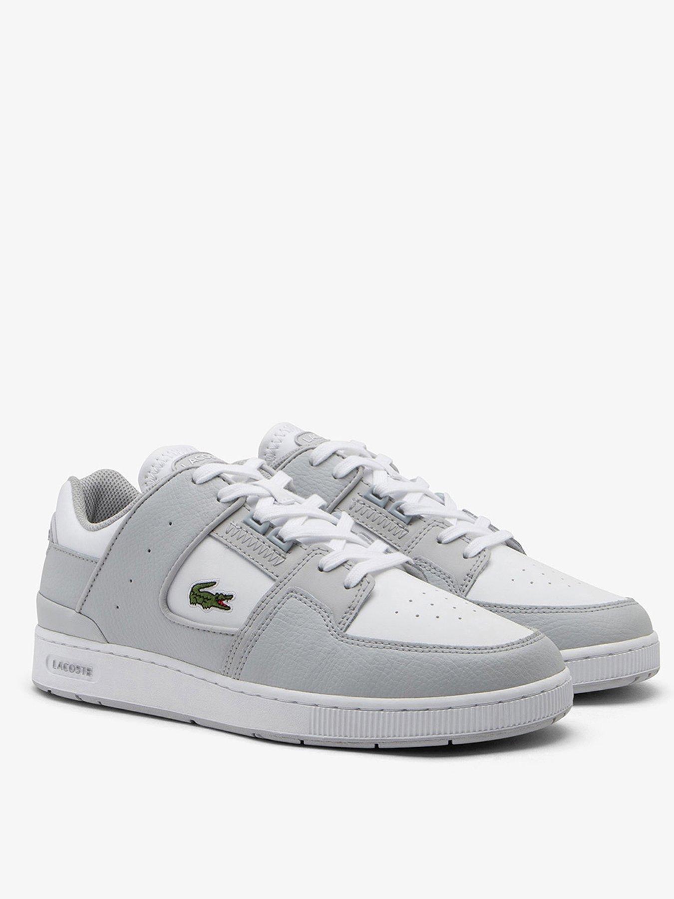  image of lacoste-court-cage-trainers--light-grey