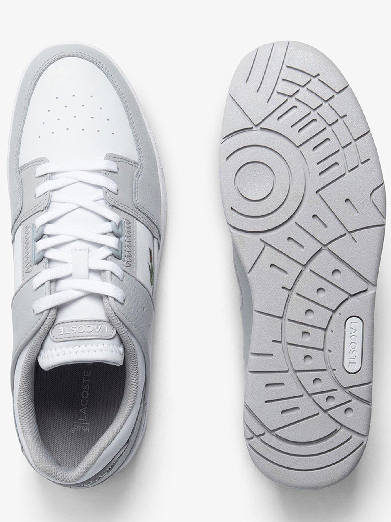  image of lacoste-court-cage-trainers--light-grey