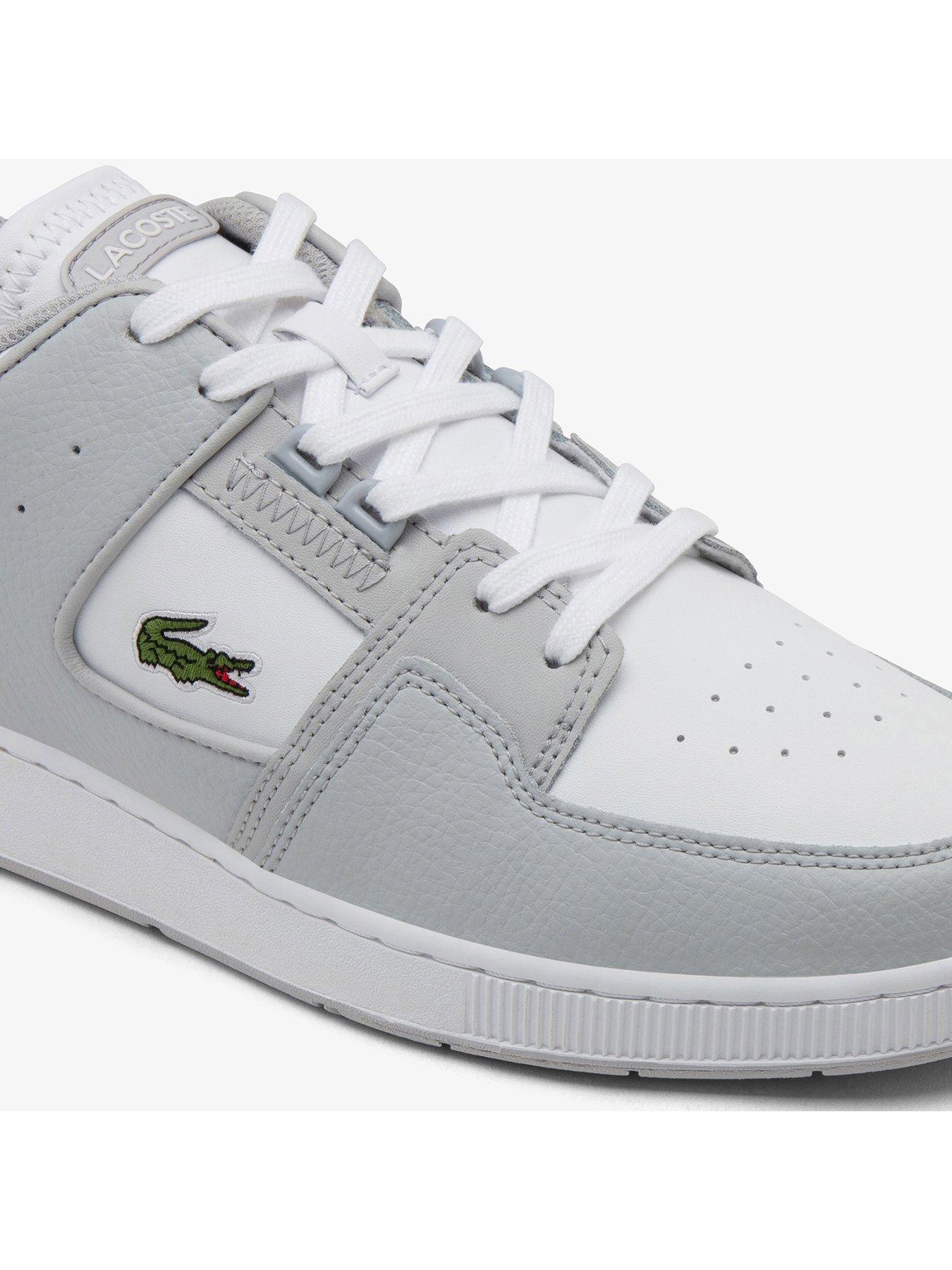  image of lacoste-court-cage-trainers--light-grey