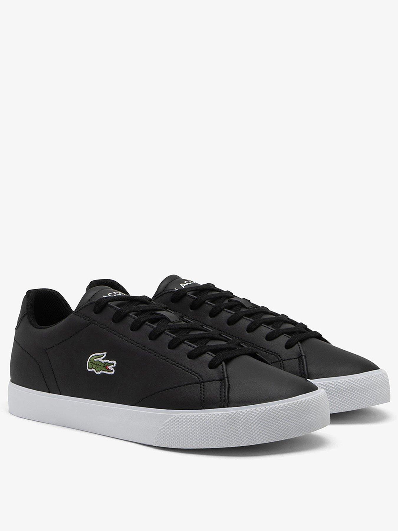  image of lacoste-lerond-set-trainers--black