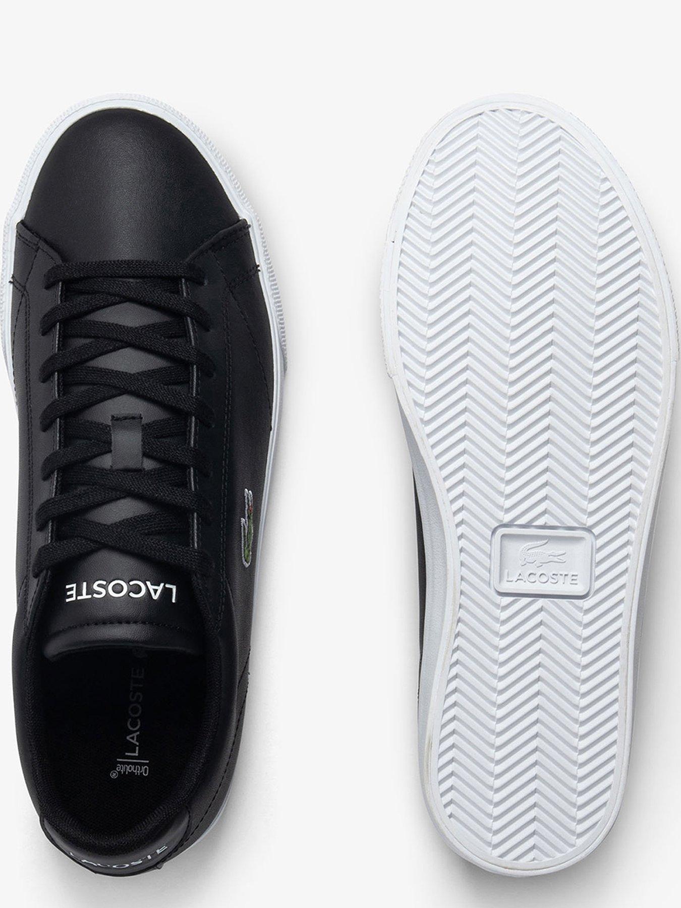  image of lacoste-lerond-set-trainers--black