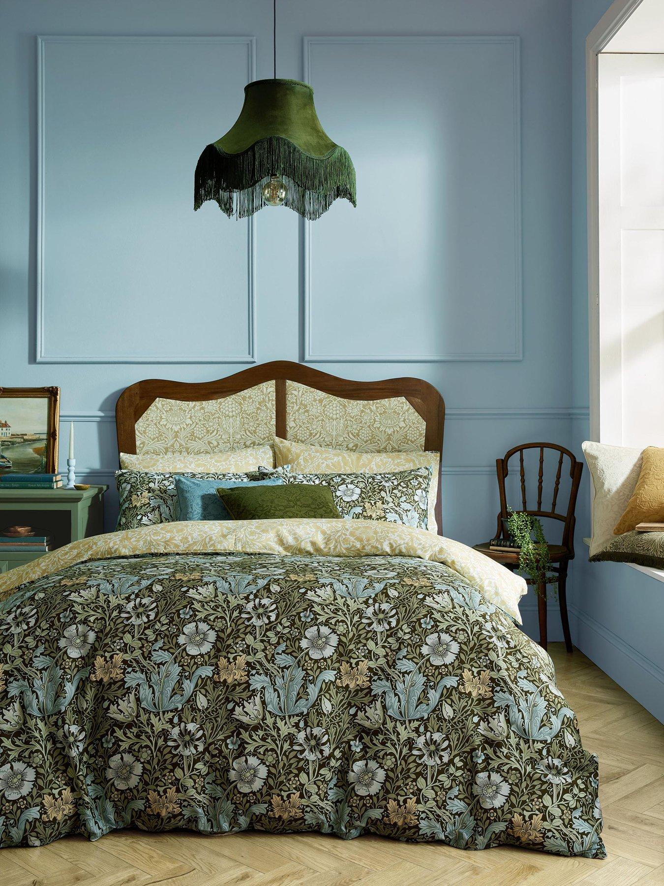 william-morris-at-home-compton-100-cotton-sateen-duvet-cover-set