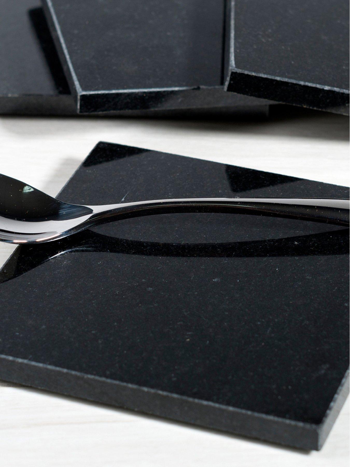 Creative Tops Naturals Set of 4 Granite Coasters