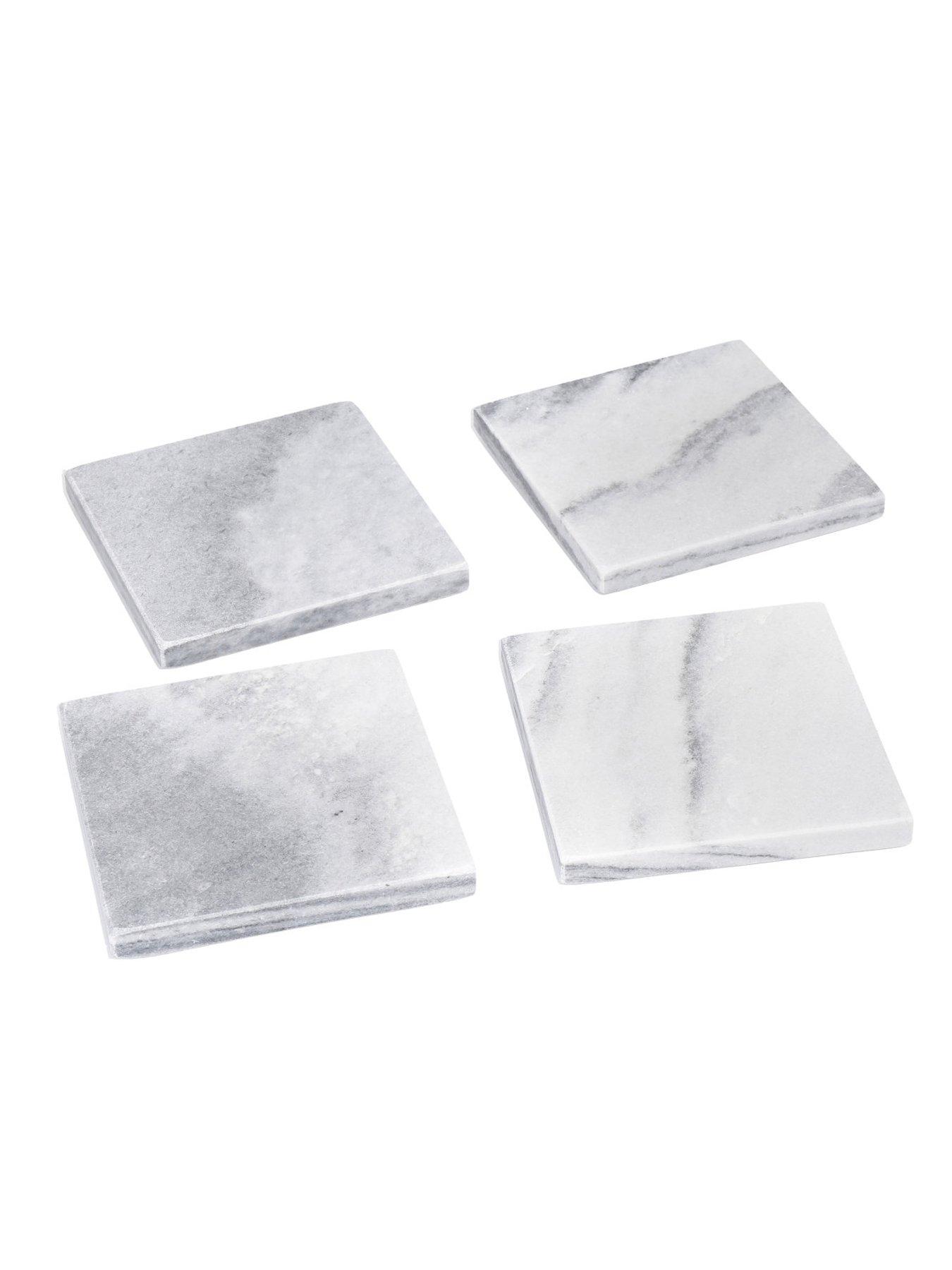 Image 3 of 5 of Creative Tops Naturals Set of 4 Marble Coasters