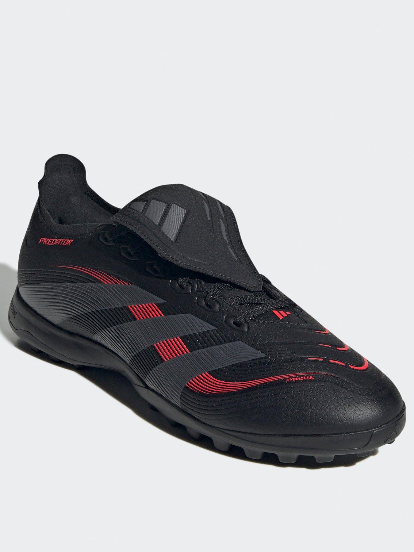  image of adidas-mens-predator-league-fold-over-tongue-astro-turf-football-boot-black
