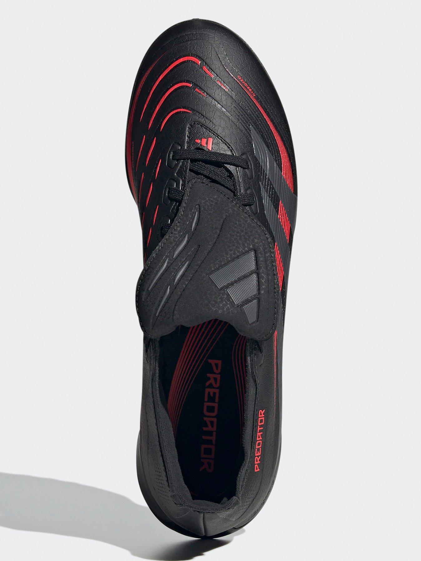  image of adidas-mens-predator-league-fold-over-tongue-astro-turf-football-boot-black