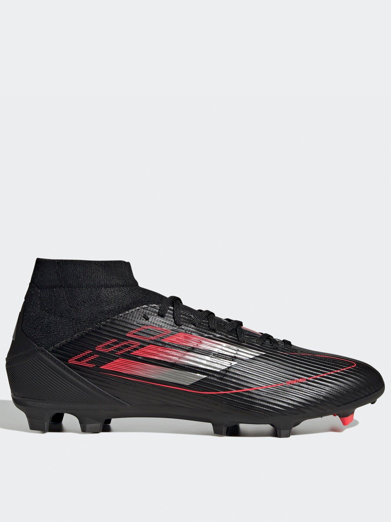 image of adidas-mens-f50-league-midi-firm-ground-football-boot-black