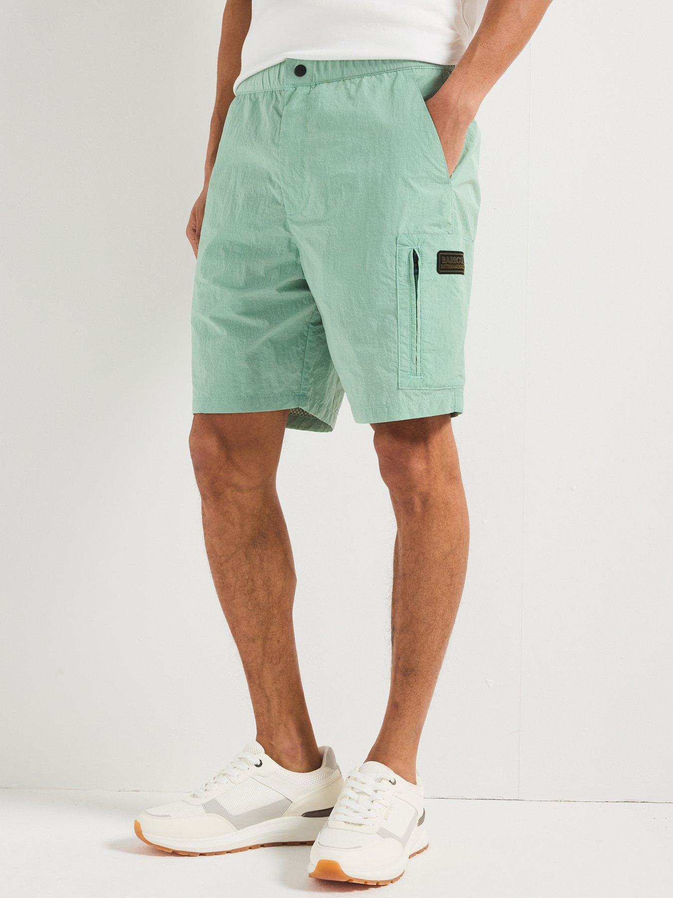  image of barbour-international-inline-casual-shorts-green
