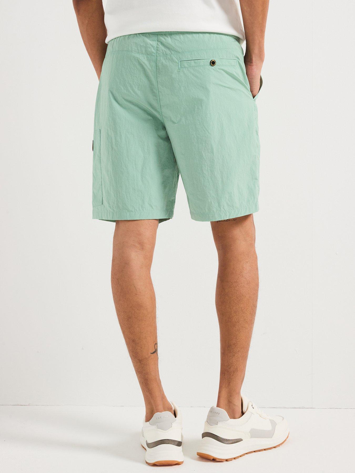  image of barbour-international-inline-casual-shorts-green