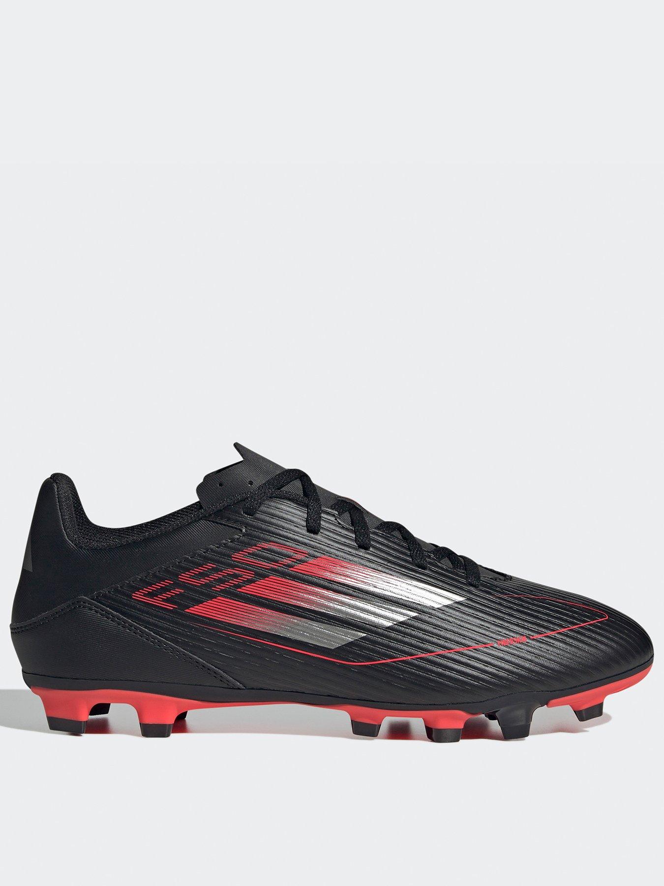  image of adidas-mens-f50-club-firm-ground-football-boot-black