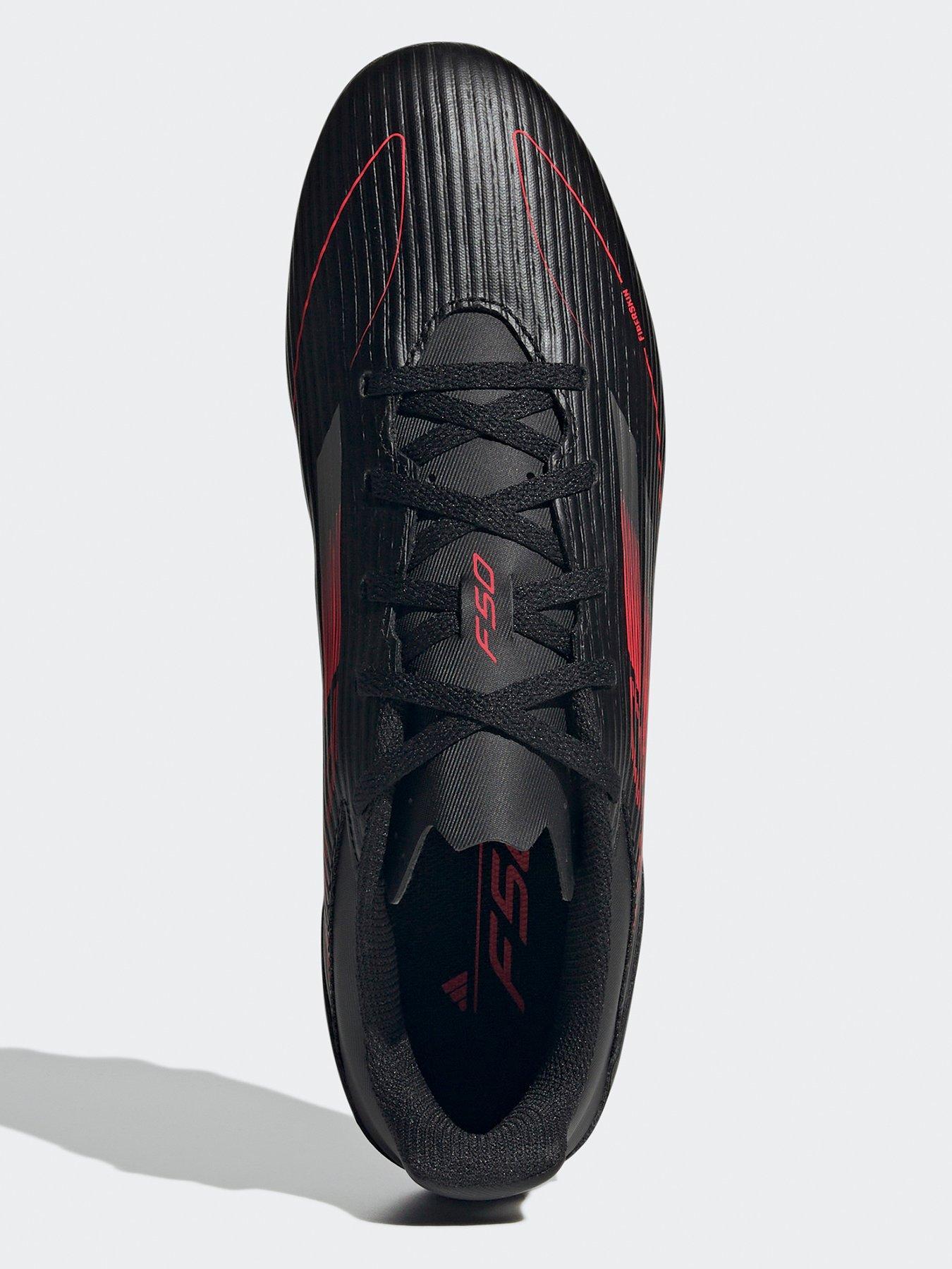  image of adidas-mens-f50-club-firm-ground-football-boot-black