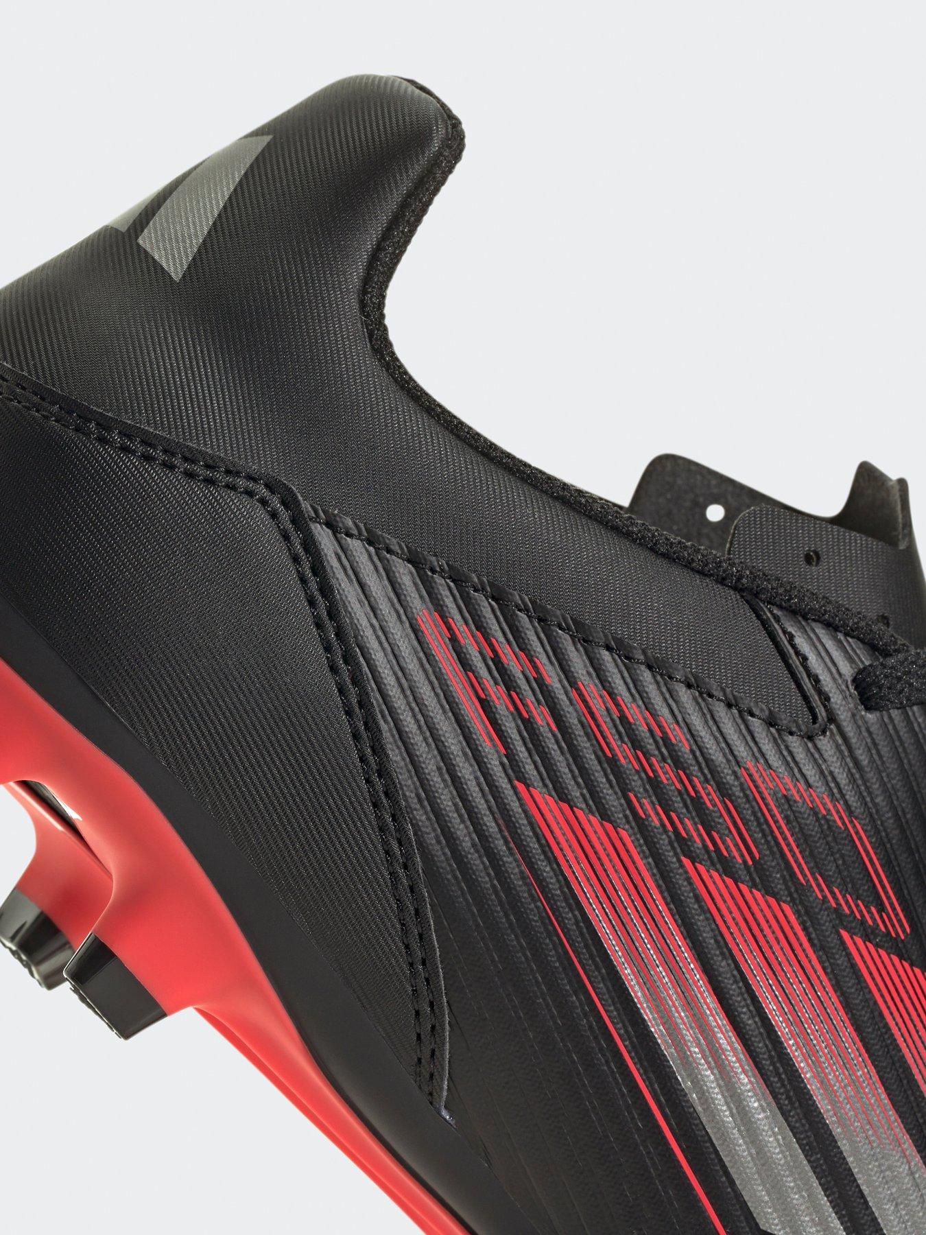  image of adidas-mens-f50-club-firm-ground-football-boot-black