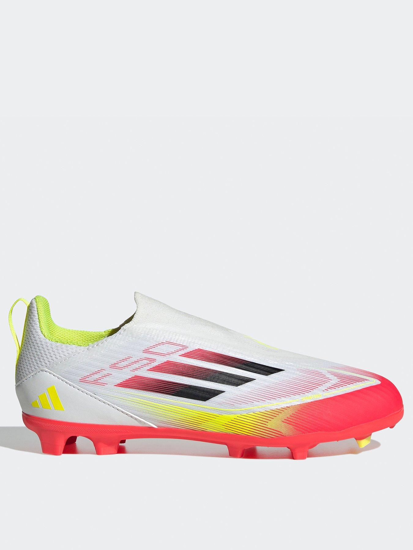 adidas-junior-f50-league-laceless-firm-ground-football-boot-white