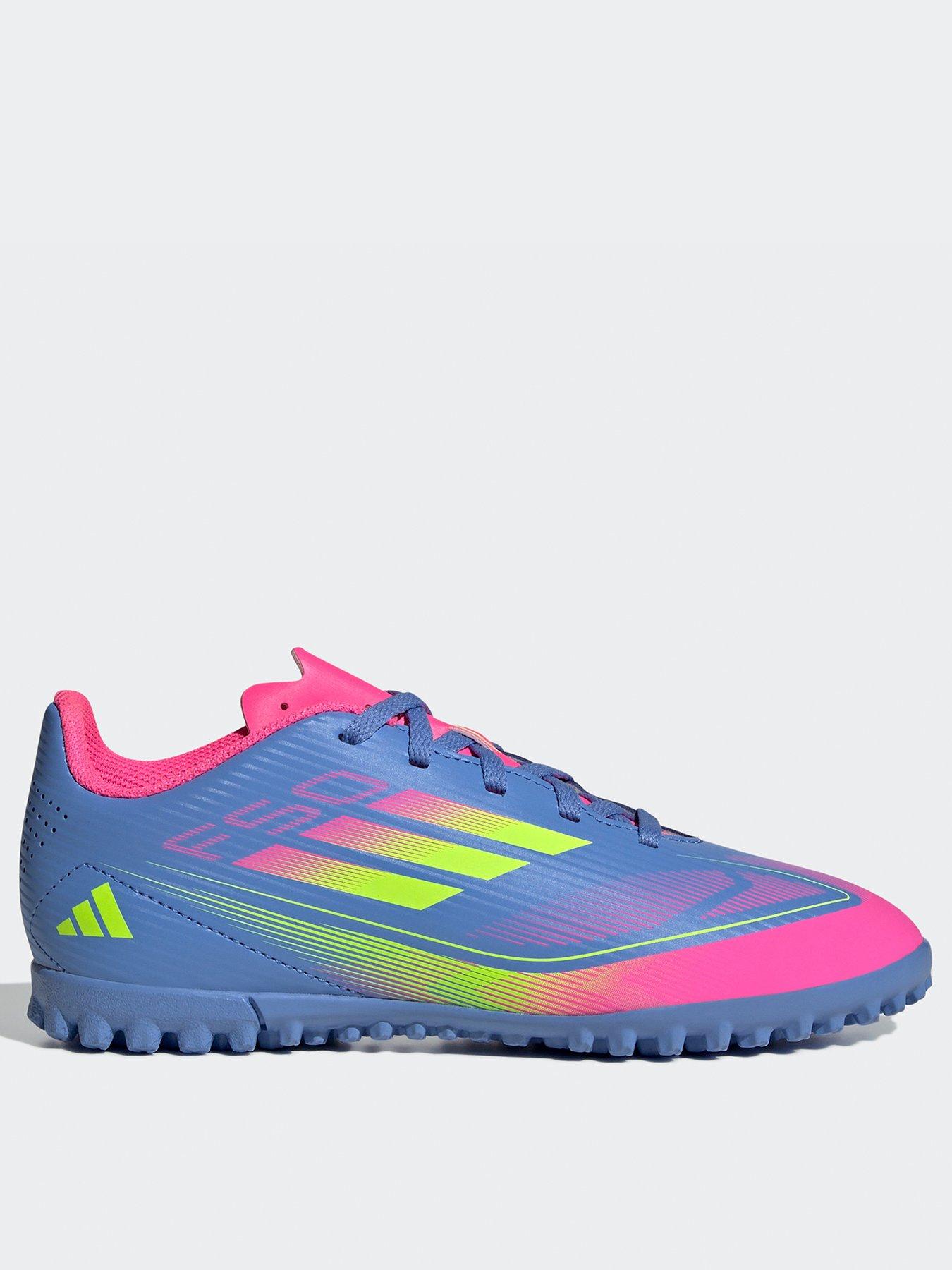 adidas Junior F50 Club Astro Turf Football Boot Blue Littlewoods