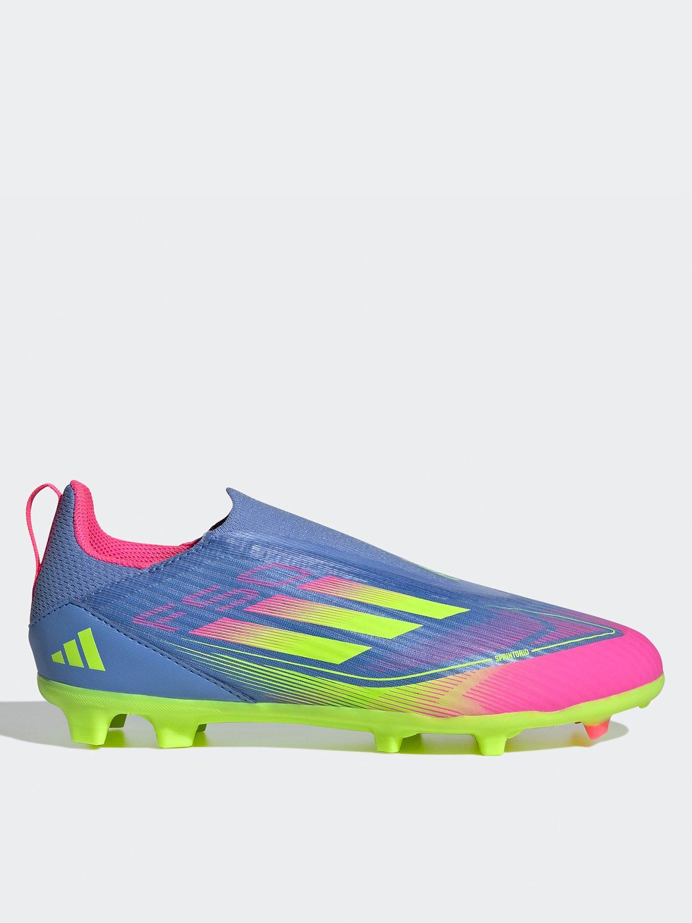 adidas Junior F50 League Laceless Firm Ground Football Boots