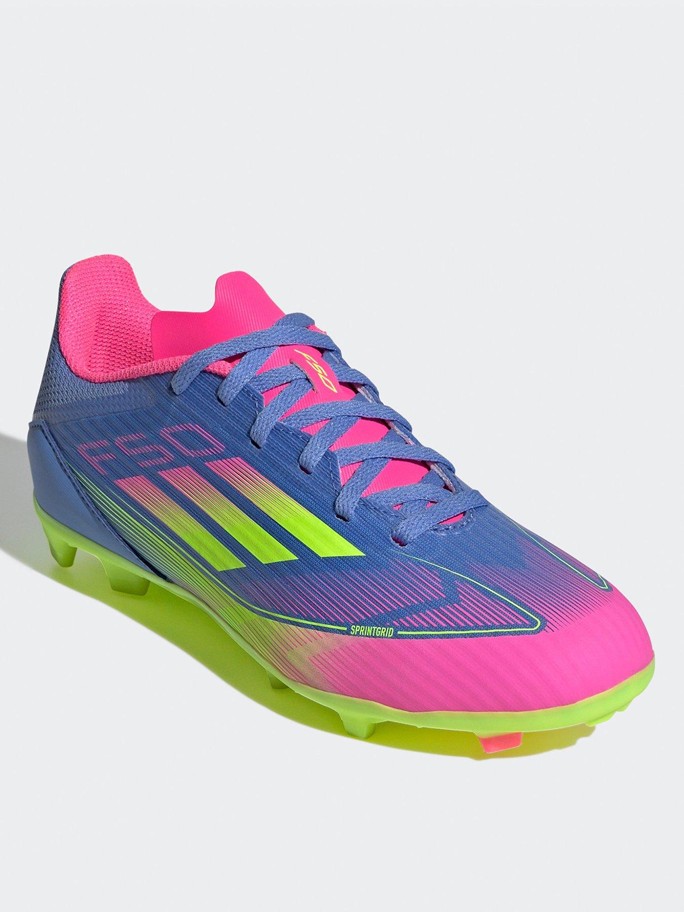  image of adidas-junior-f50-league-firm-ground-football-boot-blue